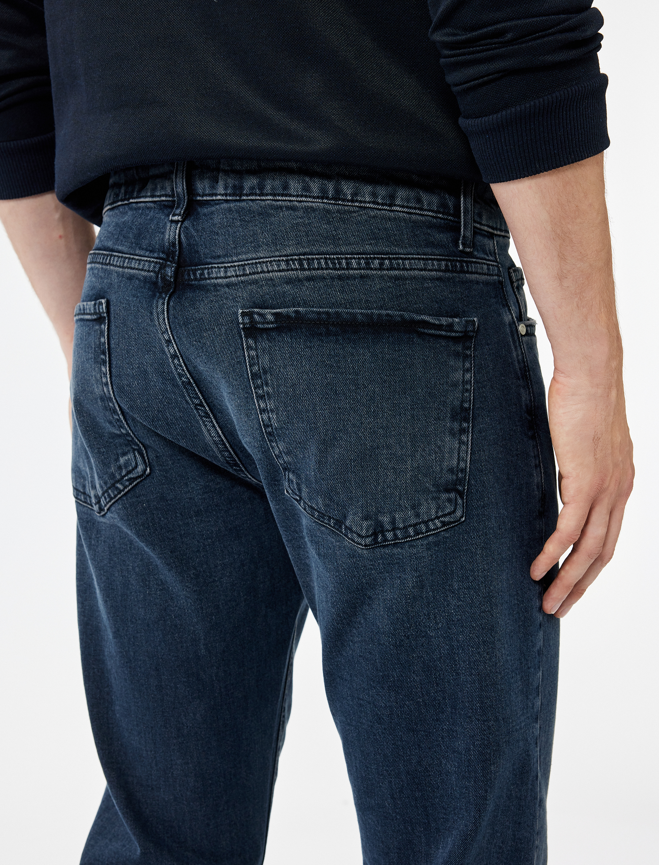   Normal Bel Straight Fit Jean Pantolon - Mark Jean