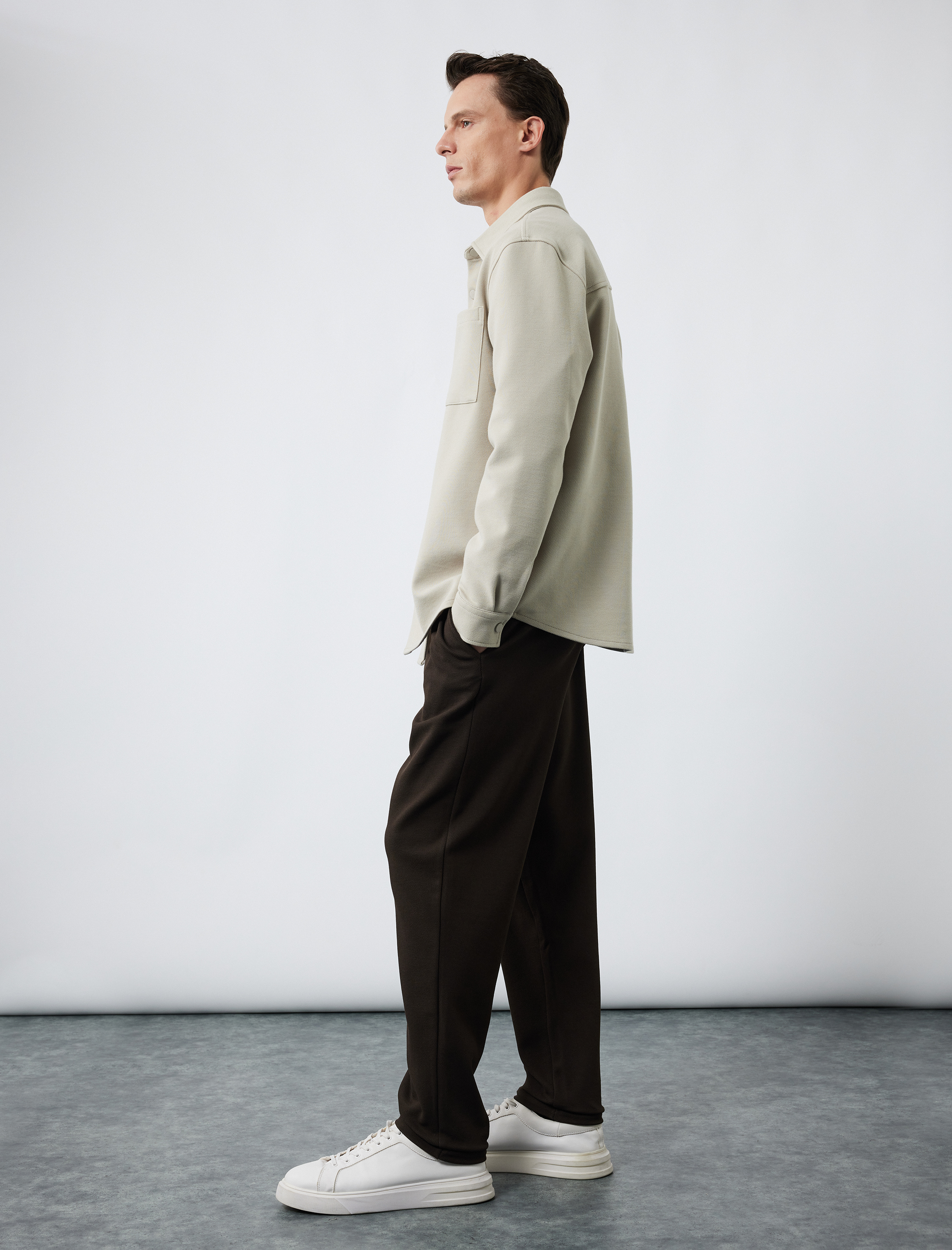   Normal Bel Pamuklu Regular Fit Eşofman Altı