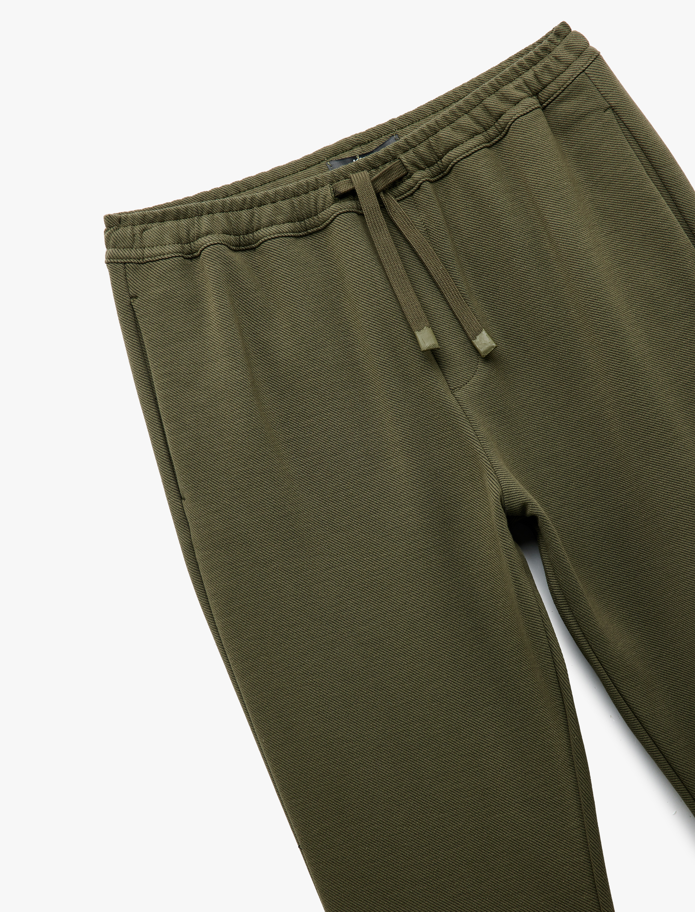   Cep Detaylı Katlamalı Paça Rahat Kesim Beli Bağcıklı Pantolon