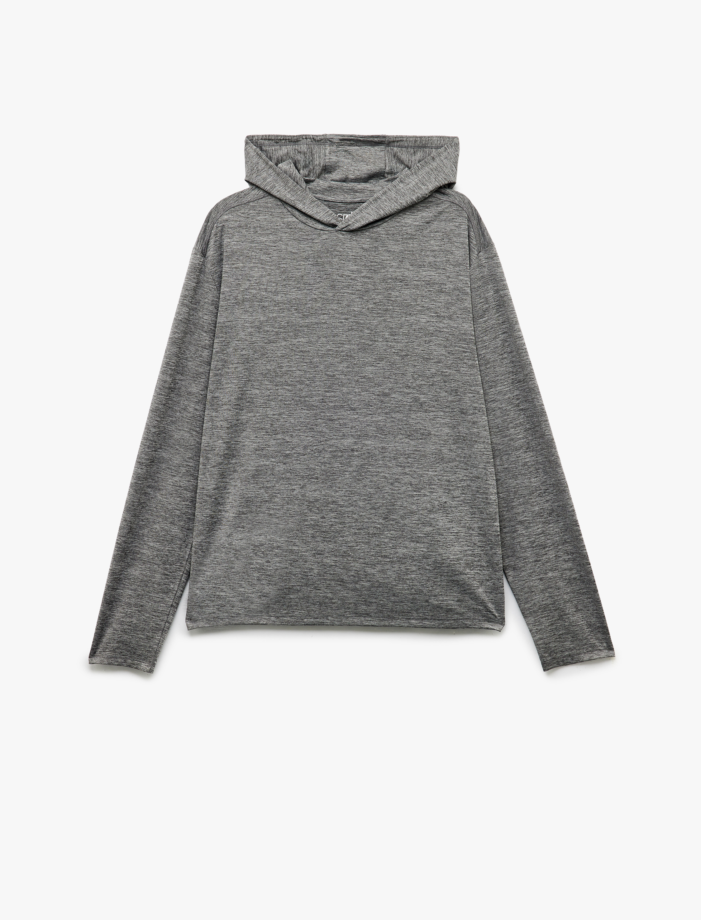   Slim Fit Uzun Kollu Kapüşonlu Spor Sweatshirt