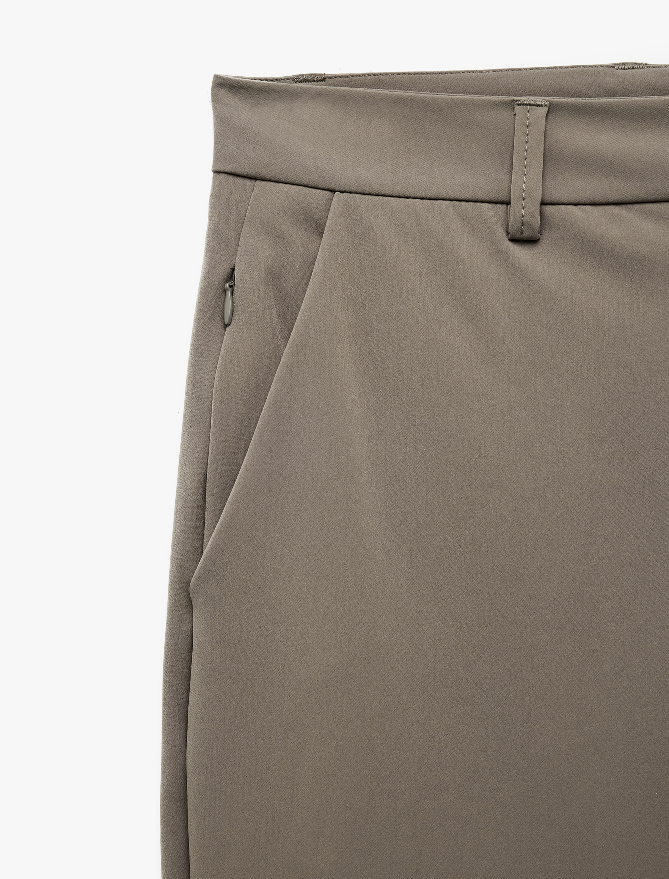   Slim Fit Cep Detaylı Düğmeli Non Iron Esnek Kumaş Pantolon