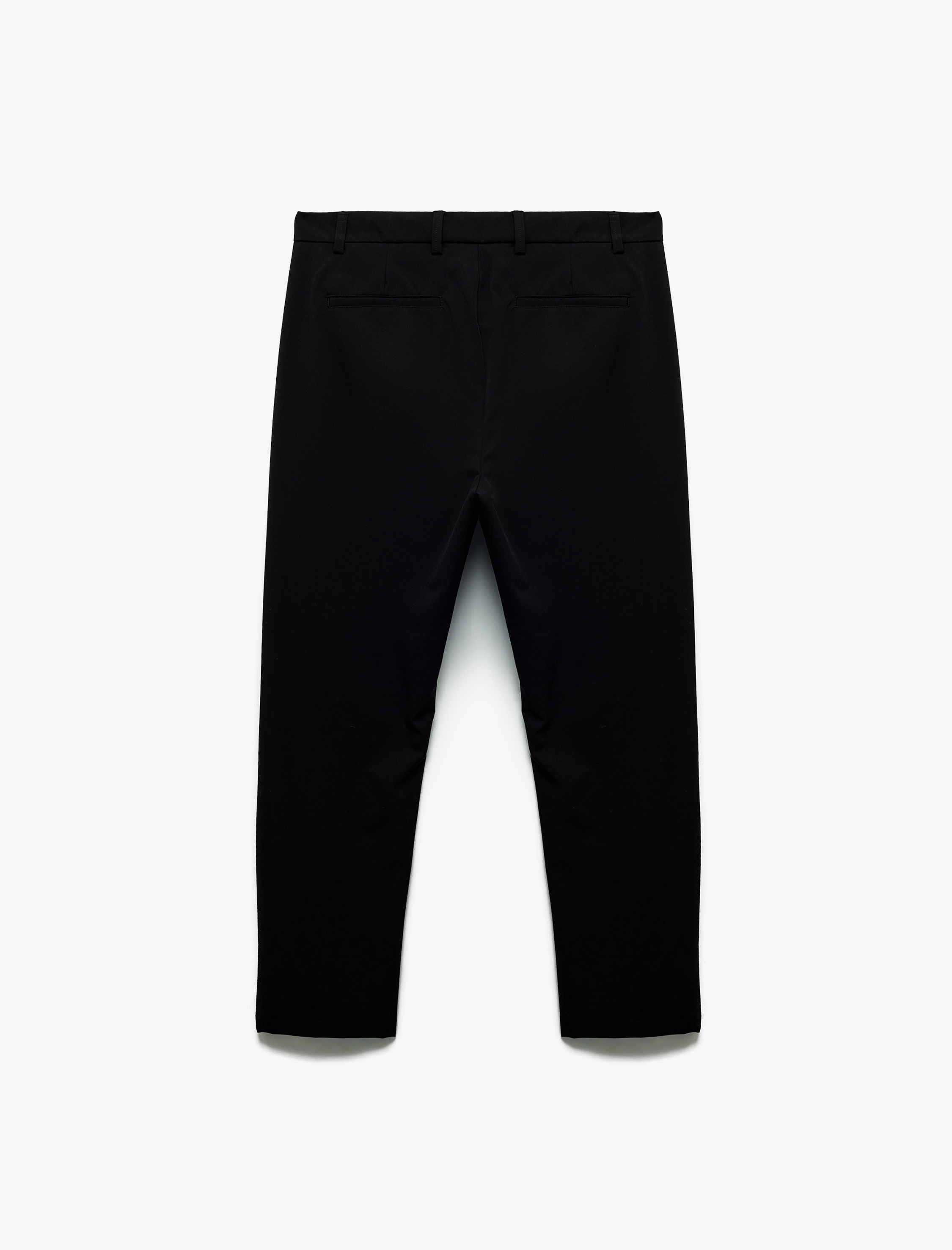   Slim Fit Cep Detaylı Düğmeli Non Iron Esnek Kumaş Pantolon