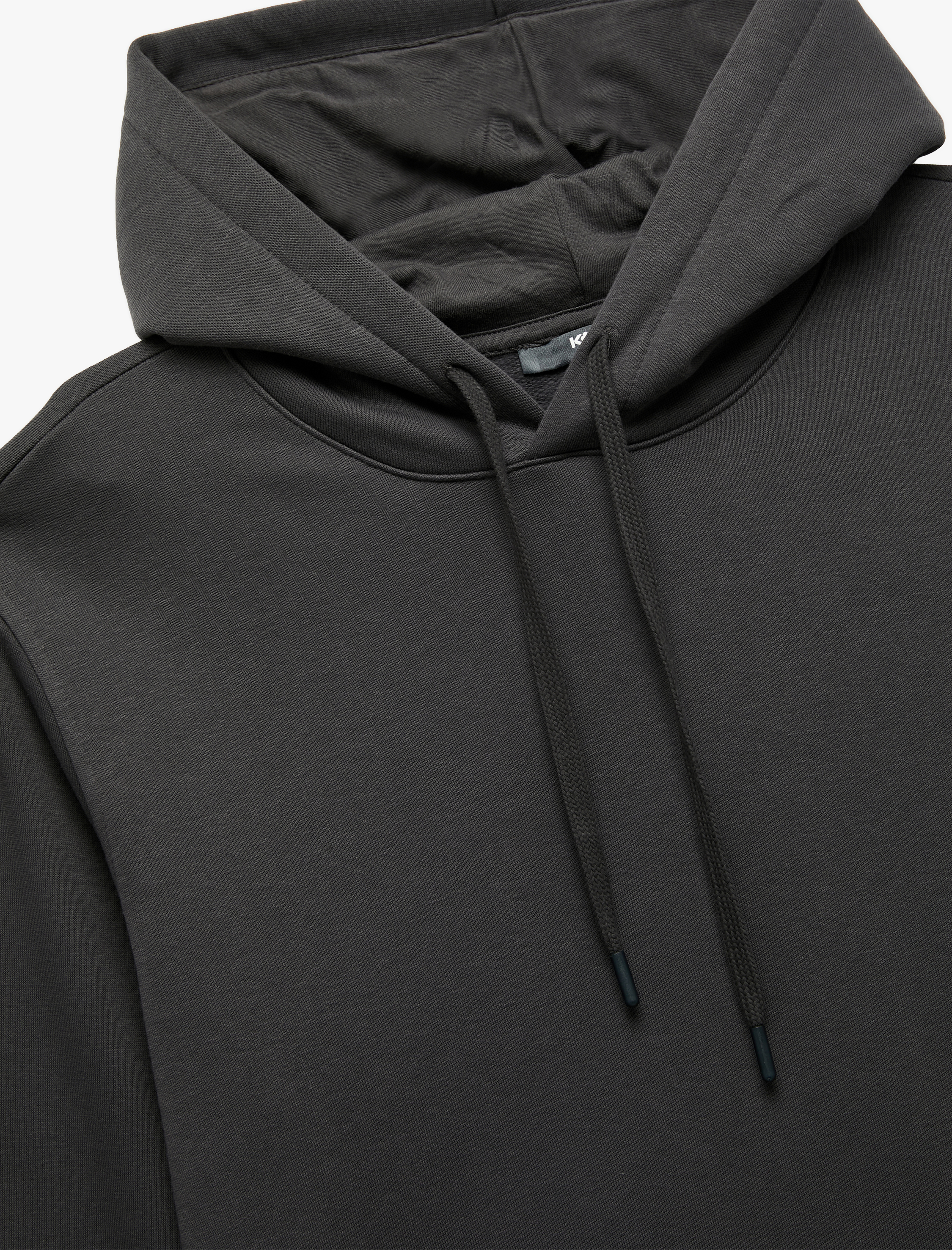   Şardonlu Uzun Kollu Basic Kapşonlu Sweatshirt