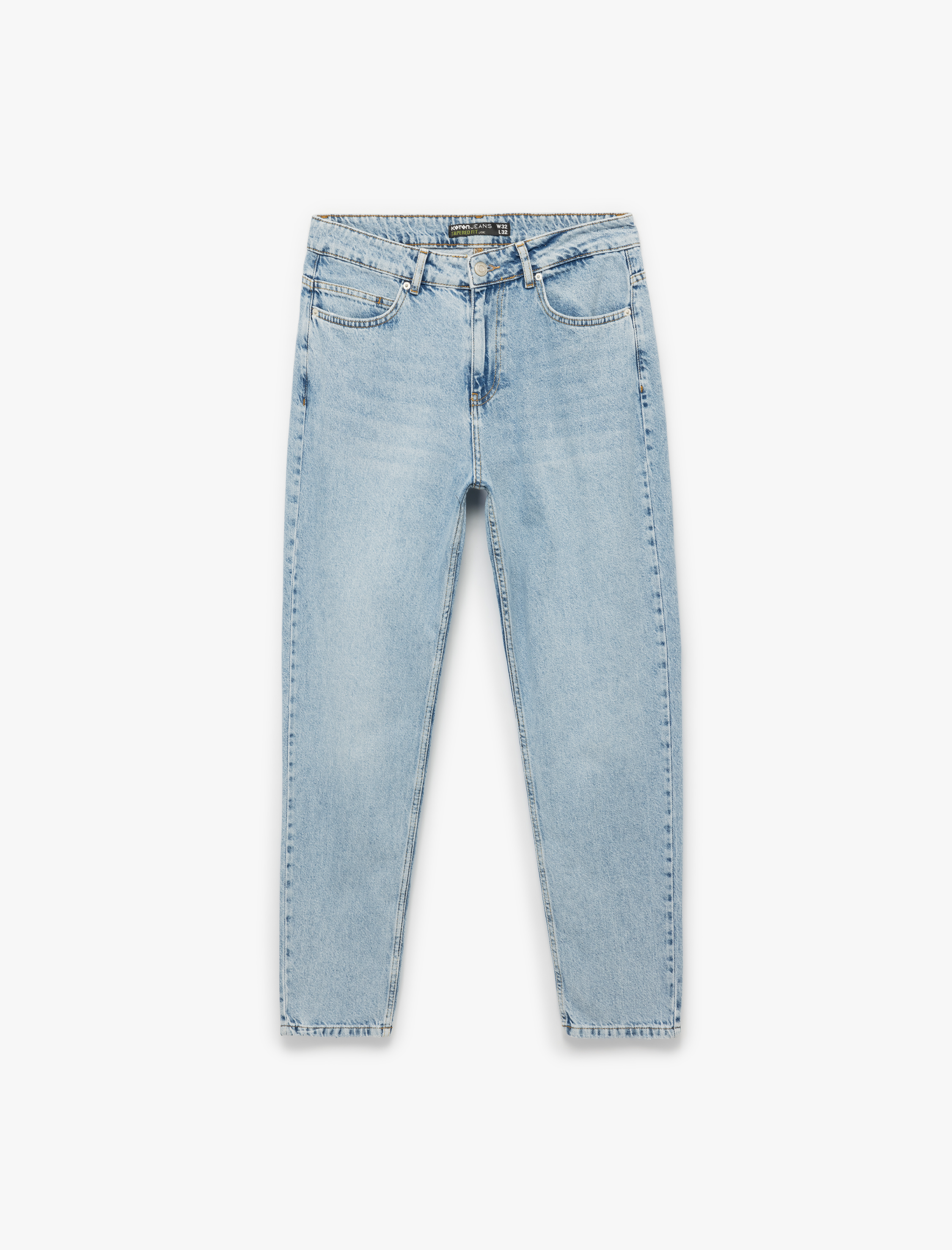   Normal Bel Pamuklu Tapered Fit Jean Pantolon - Joe Jean