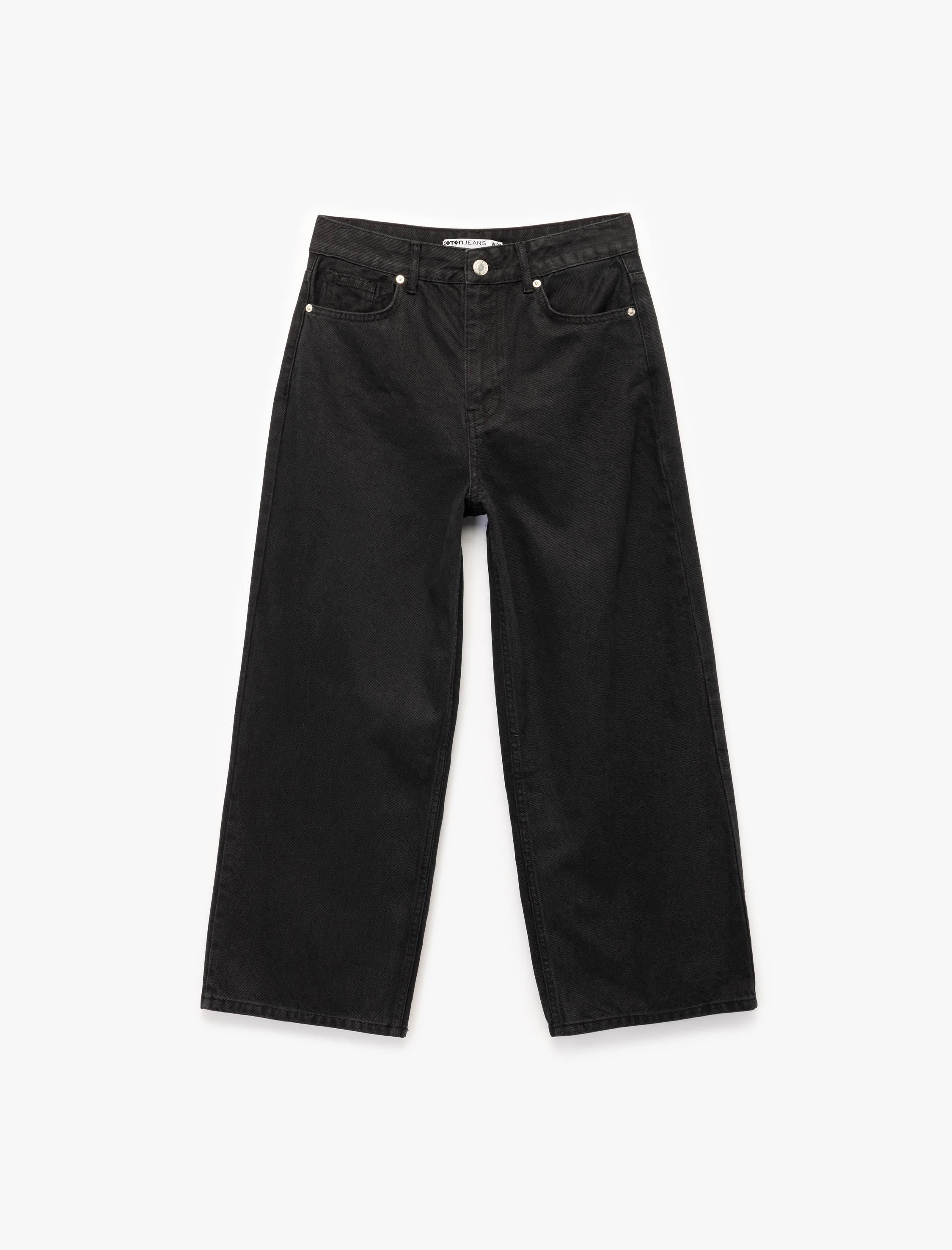   Geniş Paça Denim Pantolon - Bianca Wide Leg Jeans