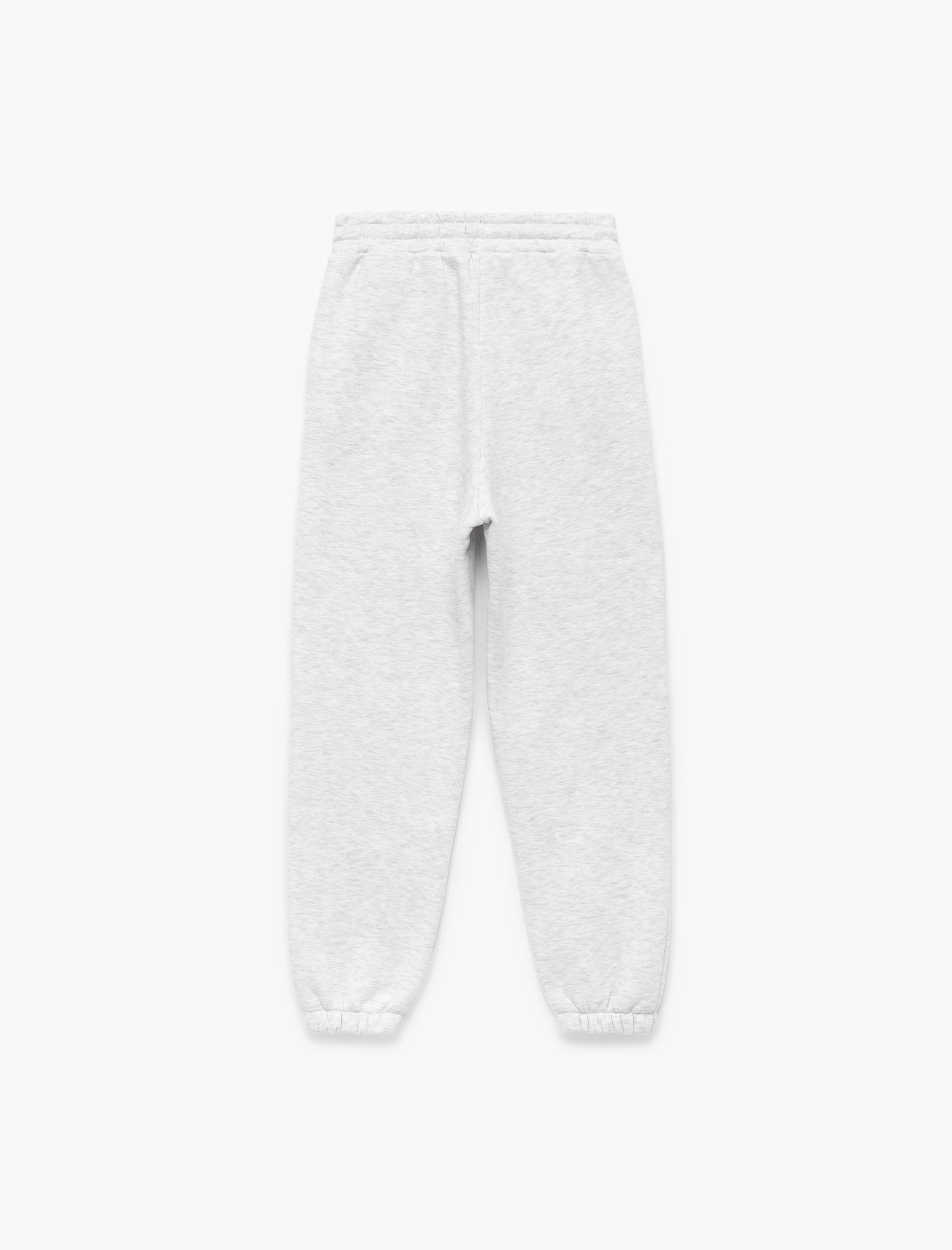   Şardonlu Cepli Beli Bağcıklı Rahat Kalıp Jogger Eşofman Altı