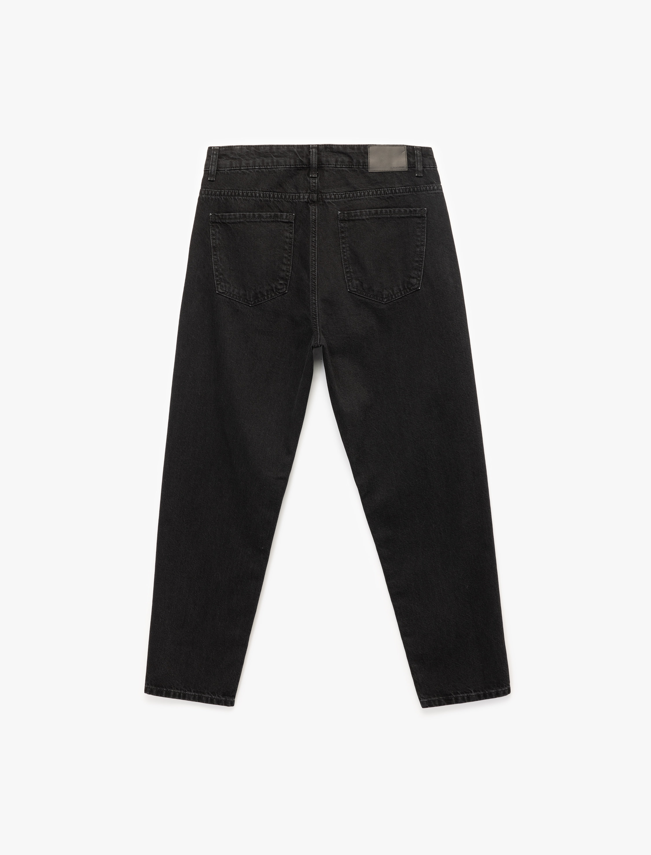   Pamuklu Normal Bel Loose Fit Jean Pantolon - Steve Jean