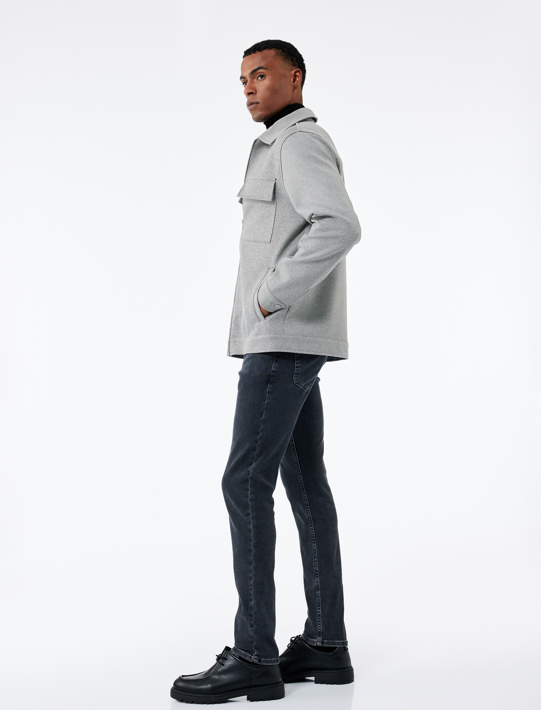   Normal Bel Pamuklu Skinny Fit Jean Pantolon - Michael Jean