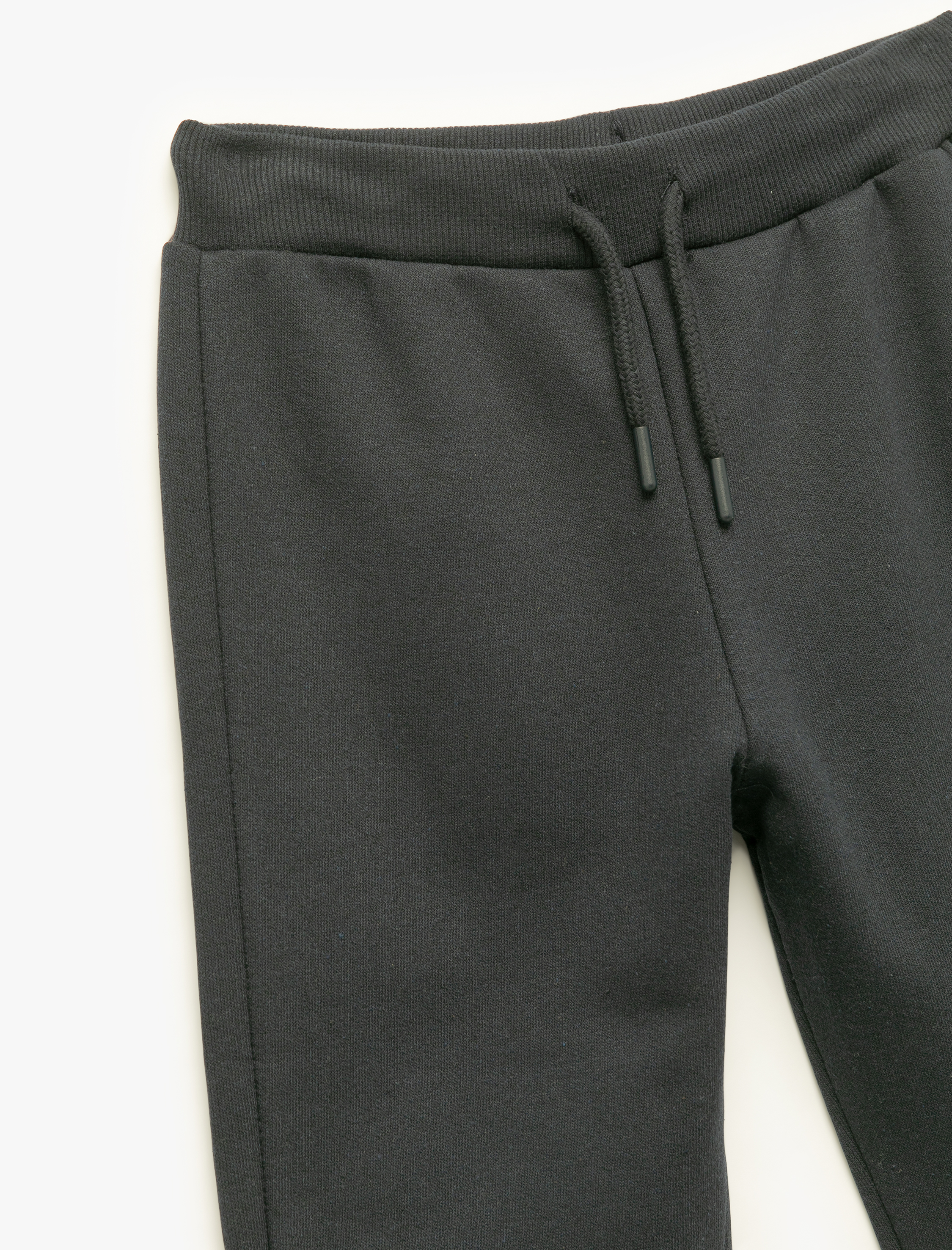  Erkek Çocuk Pamuklu Beli Bağlamalı Şardonlu Basic Jogger Eşofman Altı
