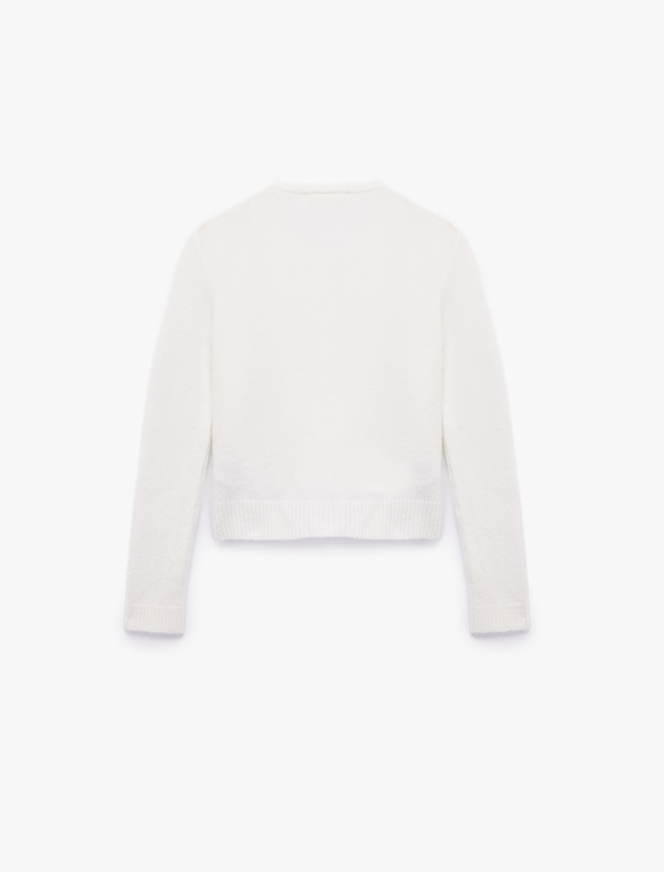   Regular Fit Uzun Kollu Bisiklet Yaka Triko Hırka