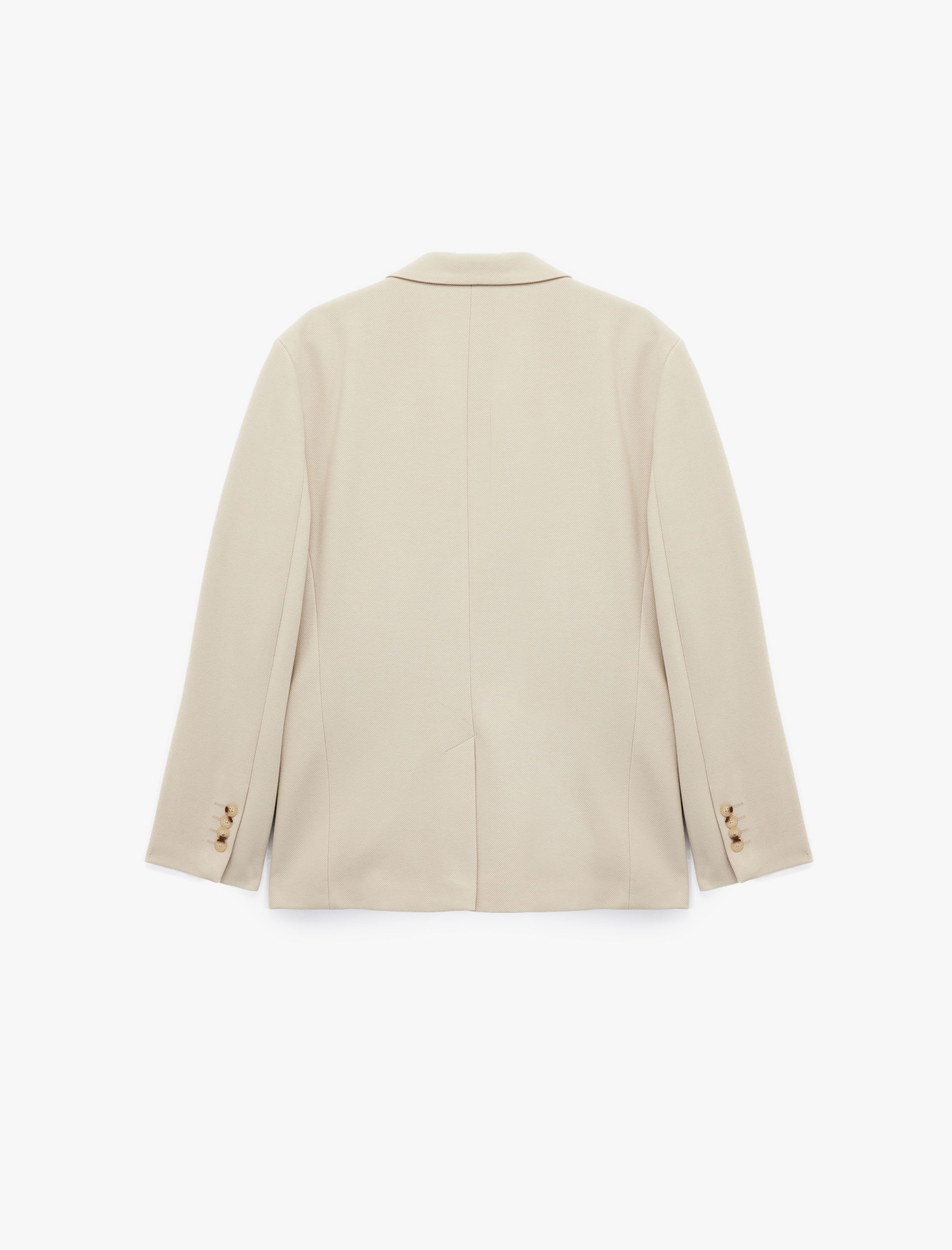   Uzun Kollu Kapaklı Cep Detaylı Düğmeli Slim Fit Mono Yaka Blazer Ceket