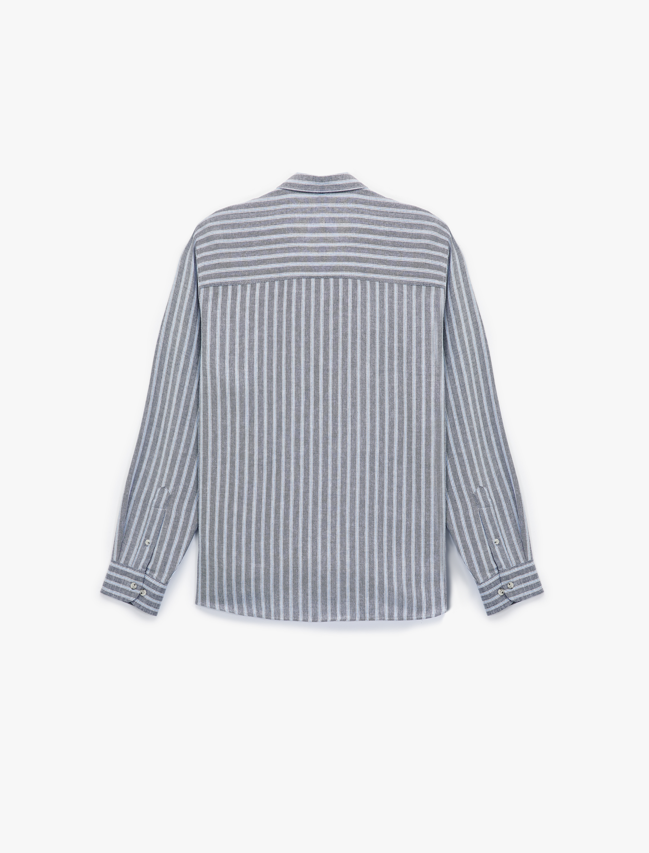   Düğmeli Yaka Pamuklu Regular Fit Uzun Kollu Gömlek