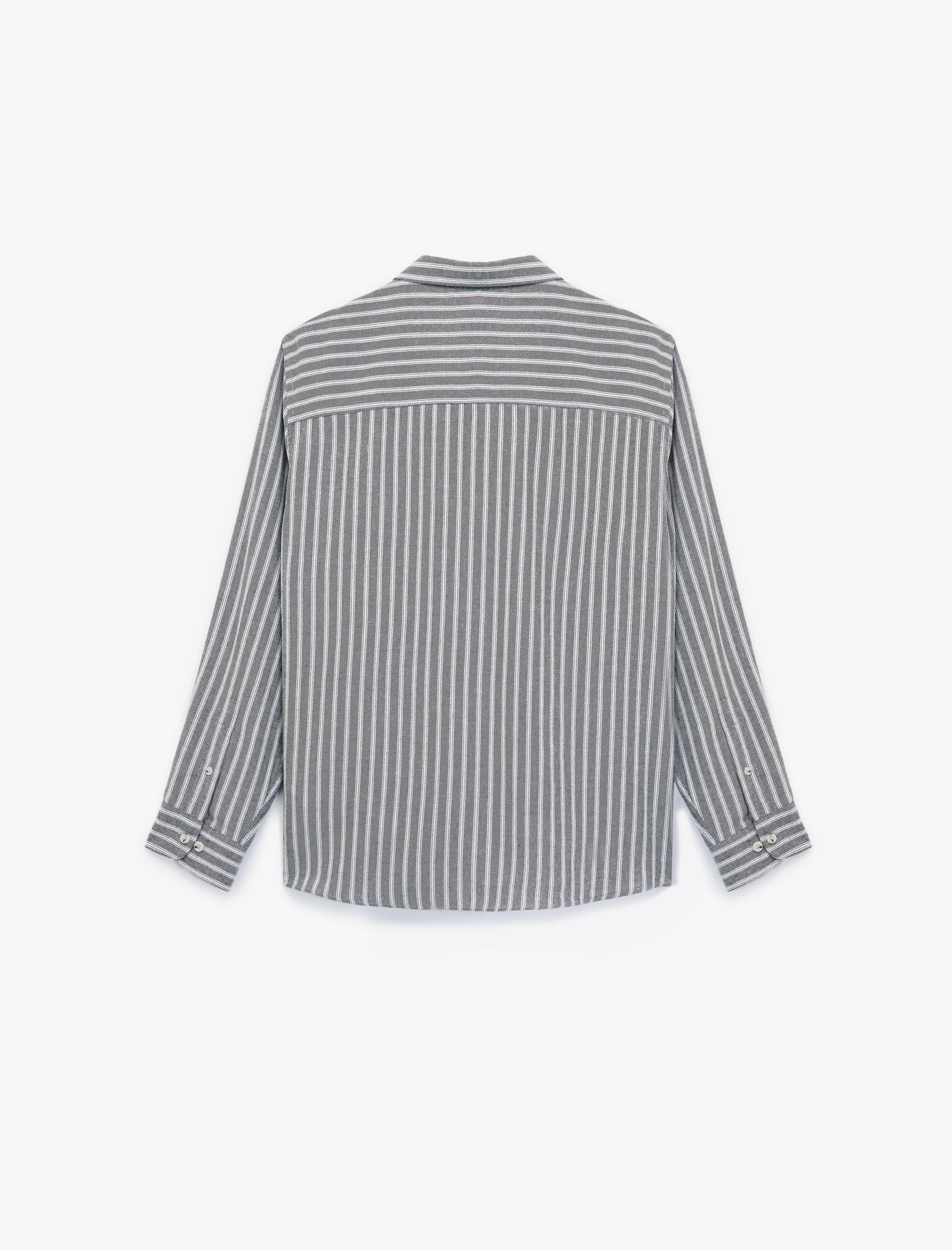   Düğmeli Yaka Pamuklu Regular Fit Uzun Kollu Gömlek