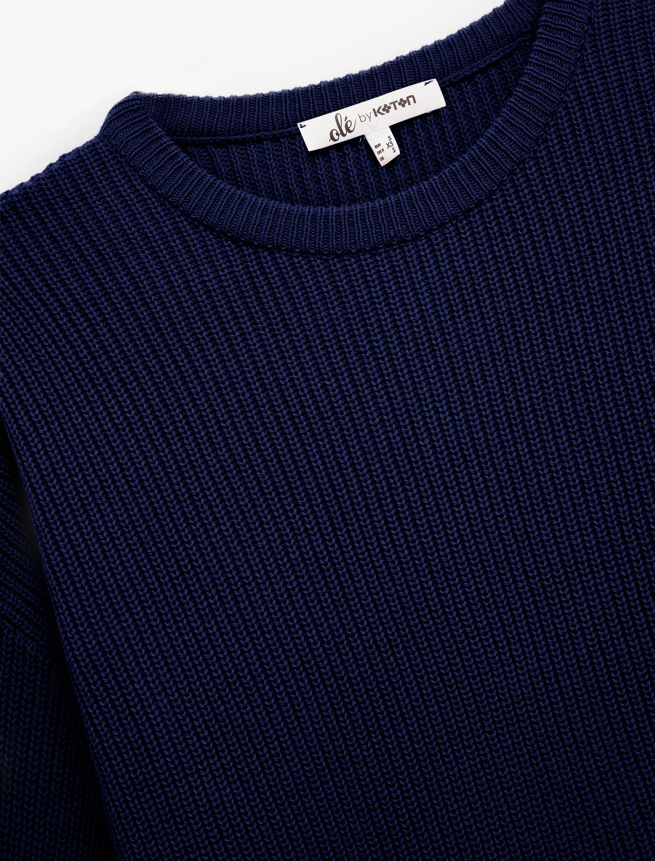   Uzun Kollu Bisiklet Yaka Basic Triko Kazak