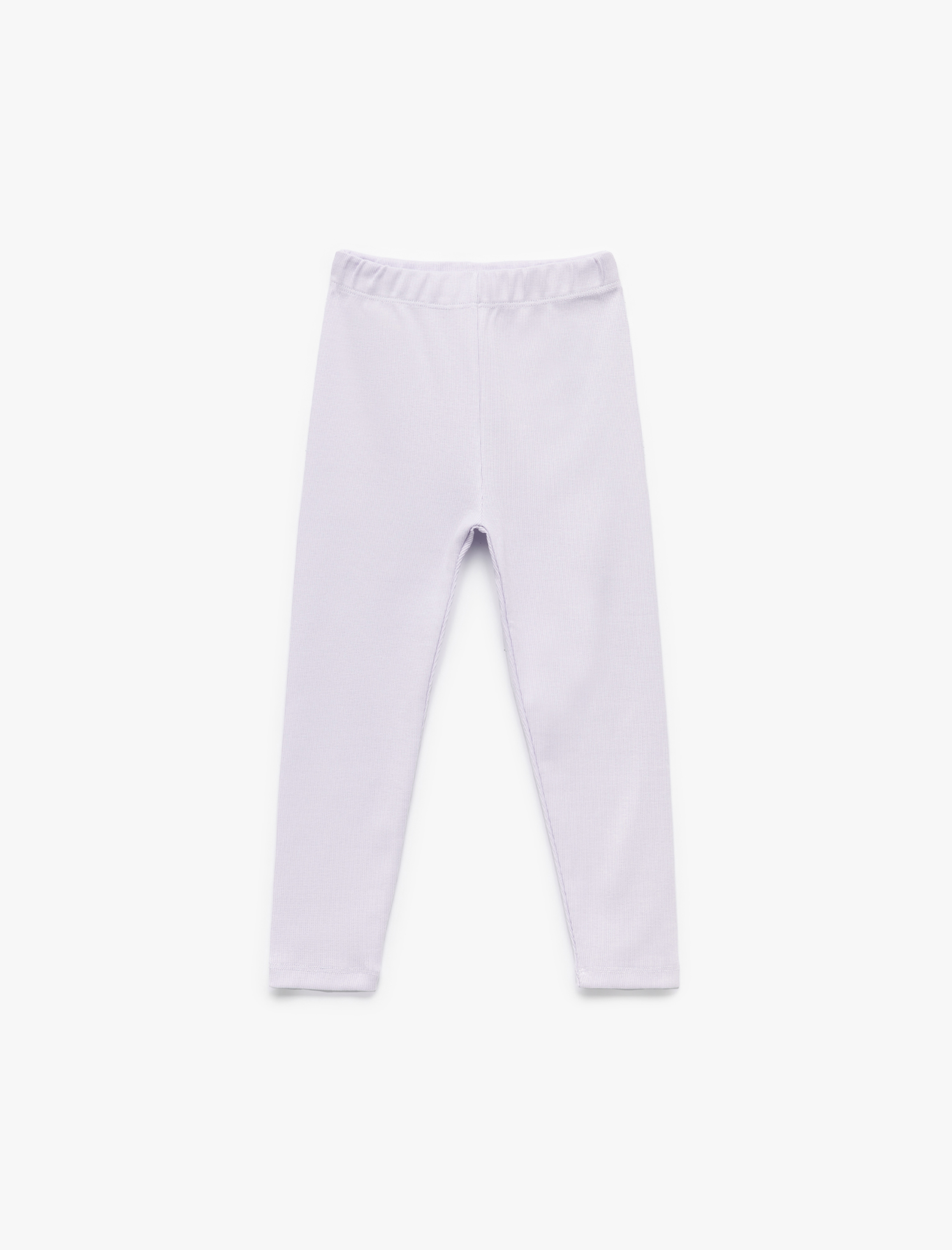  Kız Bebek Pamuklu Beli Lastikli Kaşkorse Basic Uzun Tayt