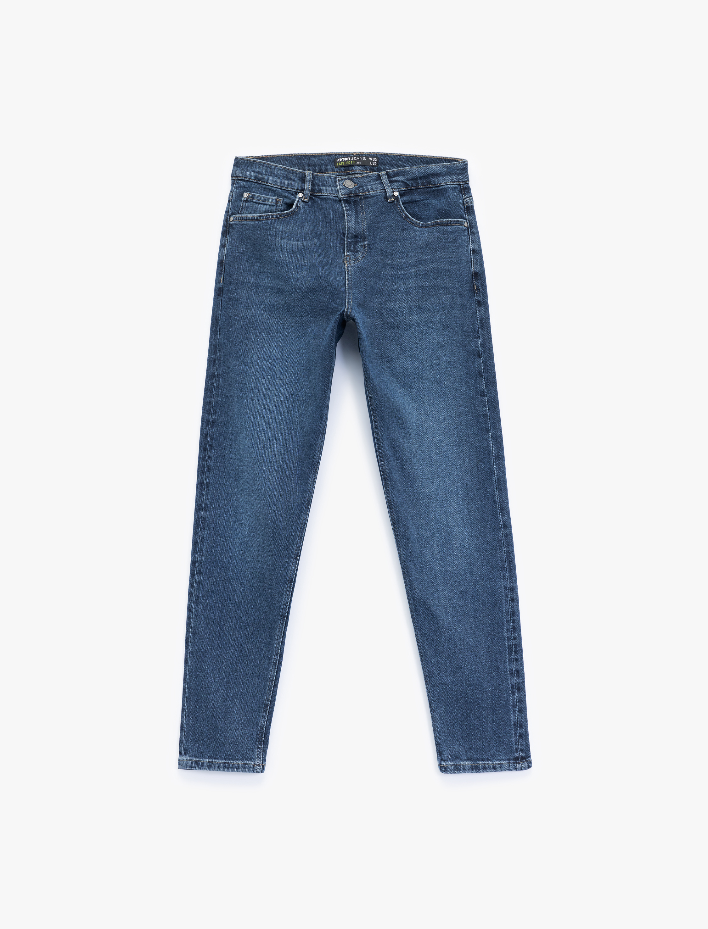   Normal Bel Pamuklu Tapered Fit Jean Pantolon - Joe Jean