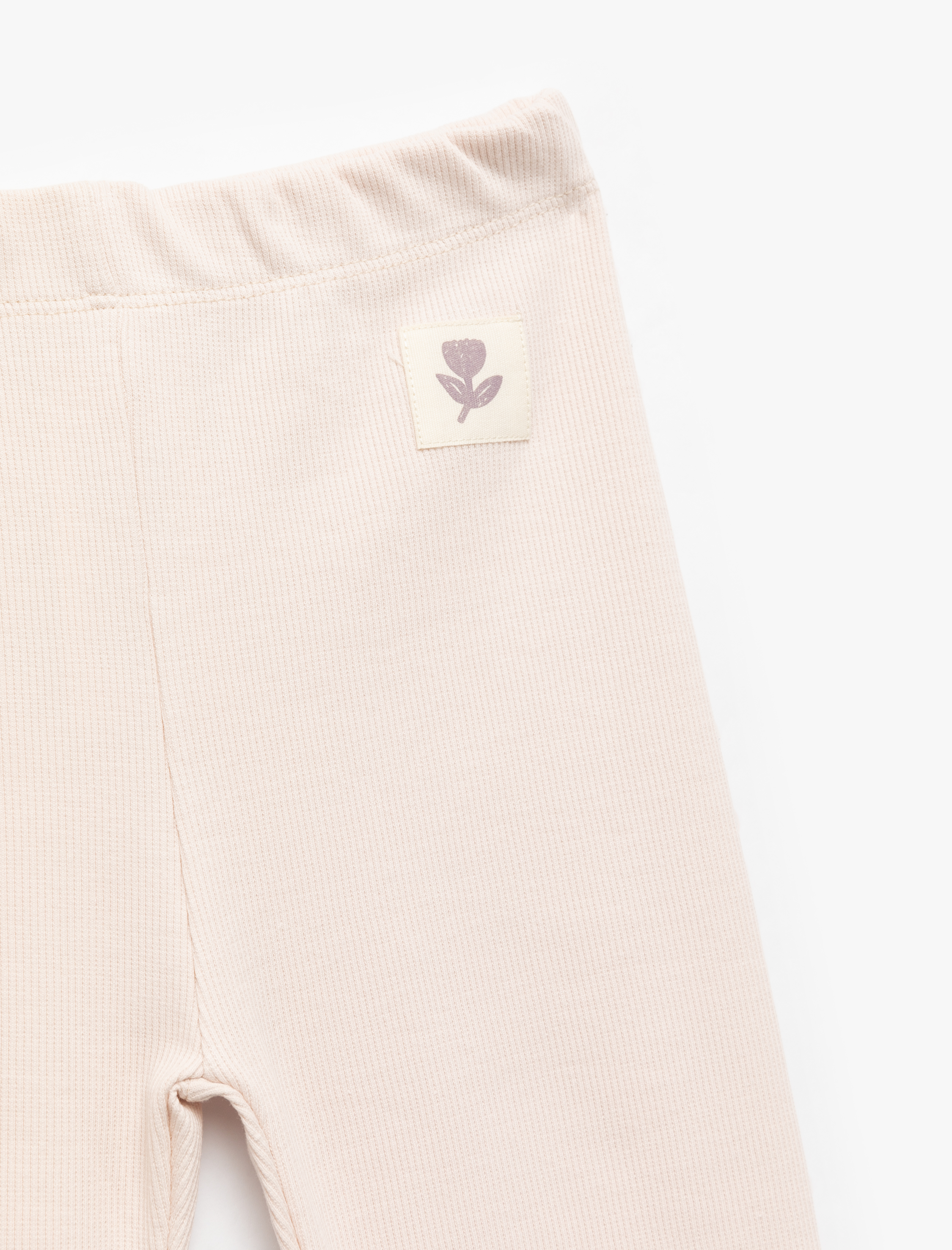  Kız Bebek Pamuklu Beli Lastikli Kaşkorse Basic Uzun Tayt