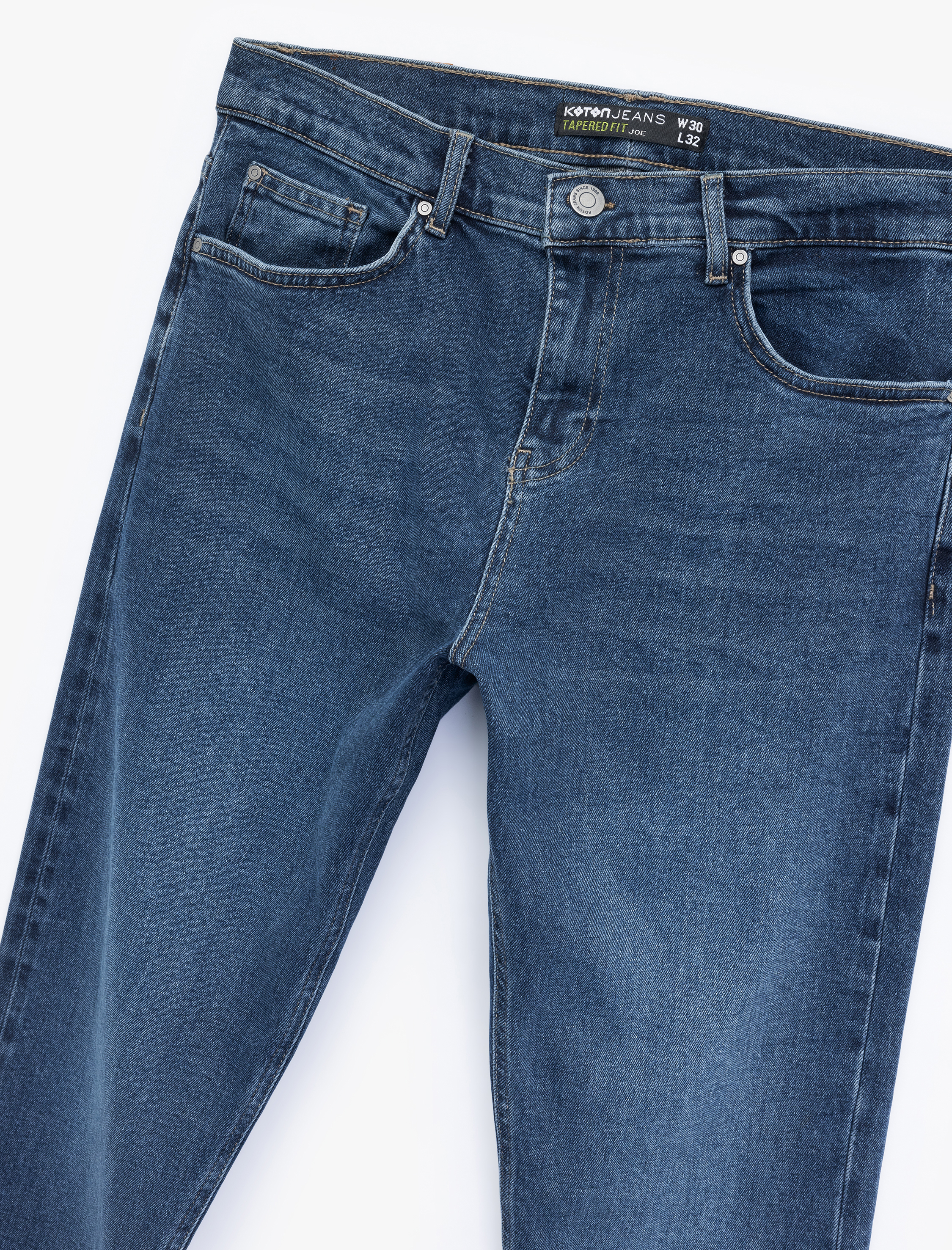   Normal Bel Pamuklu Tapered Fit Jean Pantolon - Joe Jean