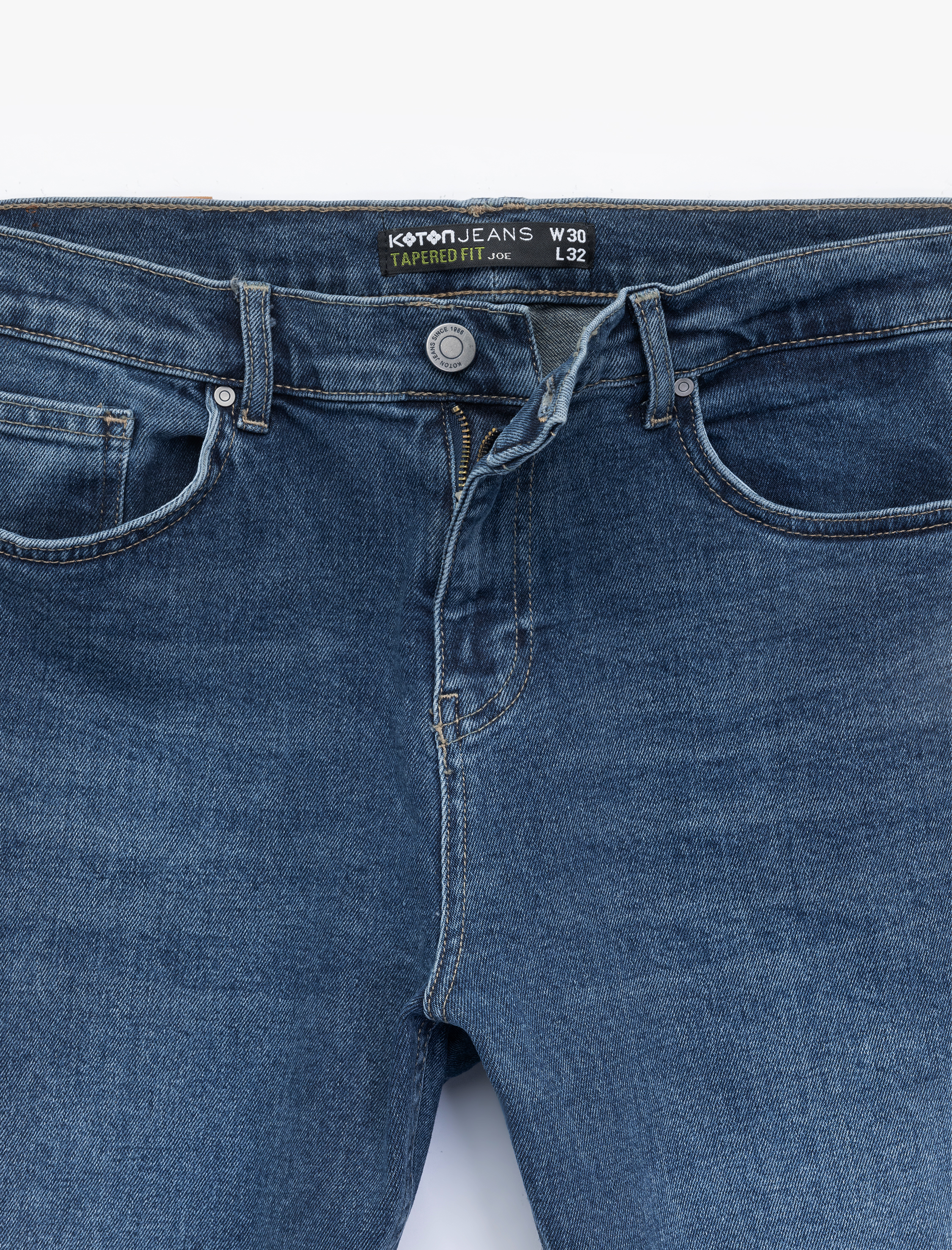   Normal Bel Pamuklu Tapered Fit Jean Pantolon - Joe Jean