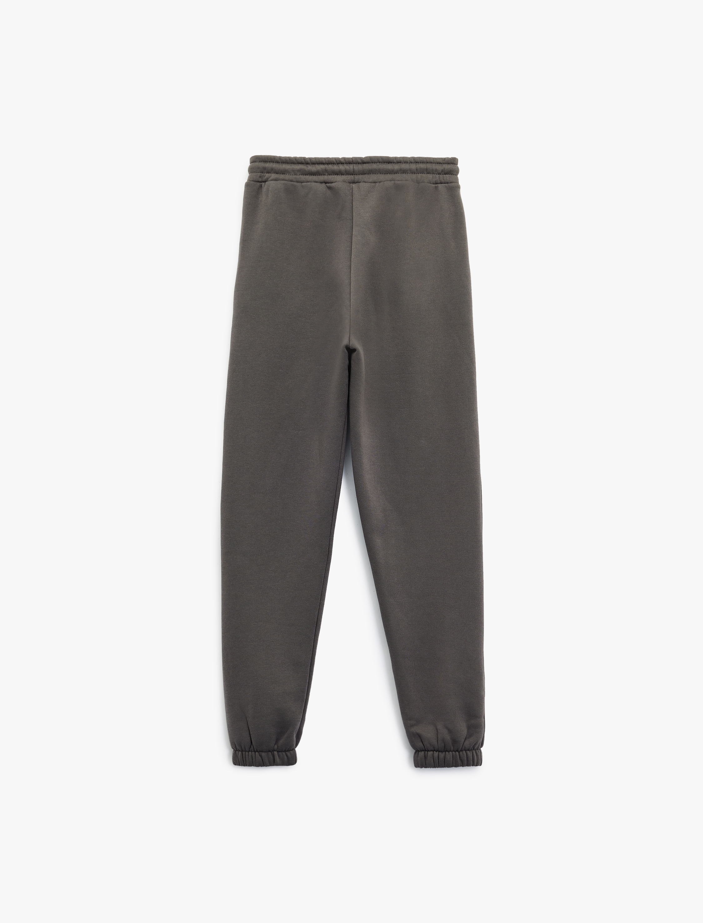   Rahat Kalıp Pamuklu Beli Bağcıklı 2'li Jogger Eşofman Altı Seti