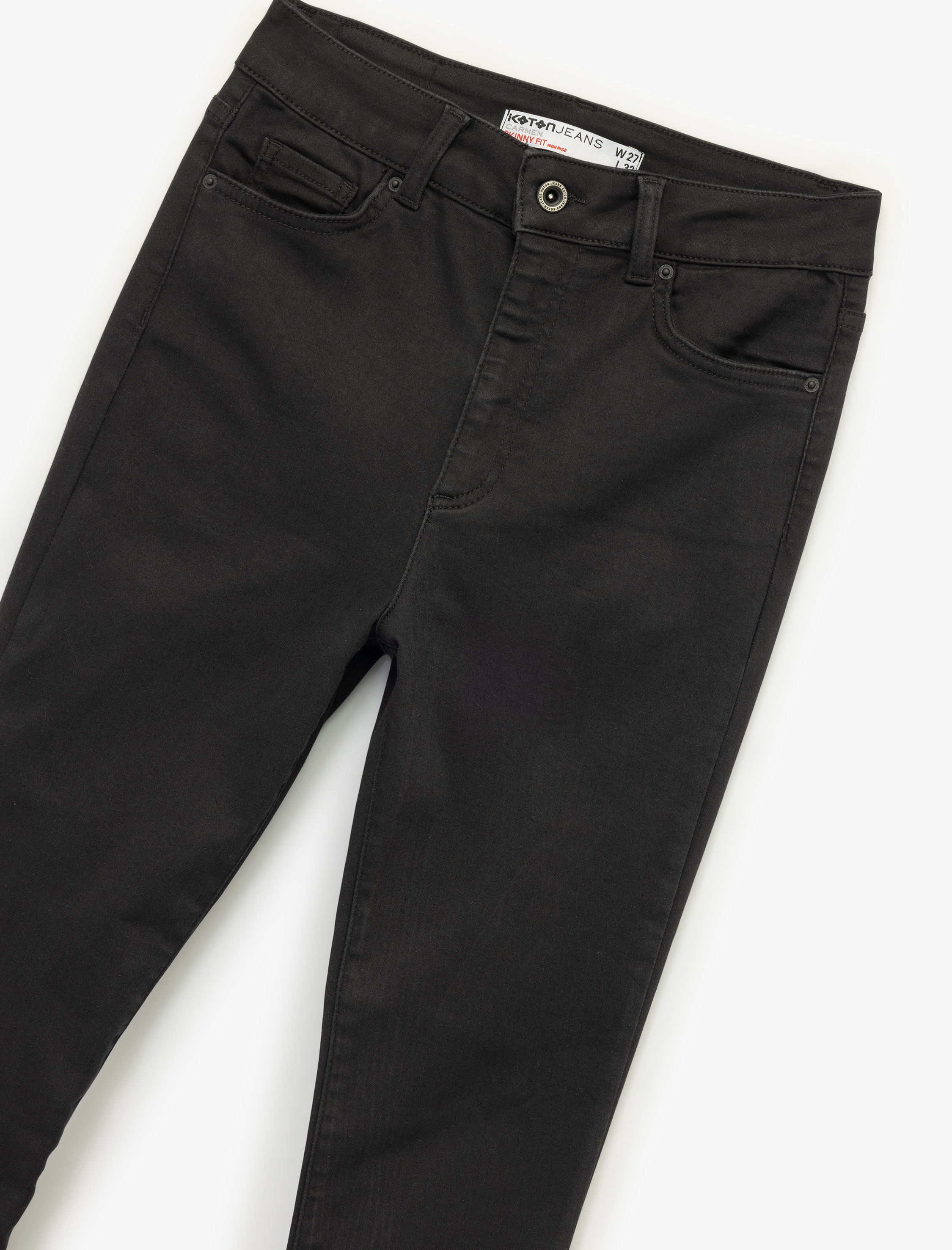   Yüksek Bel Pamuklu Skinny Jean Pantolon - Skinny Jeans