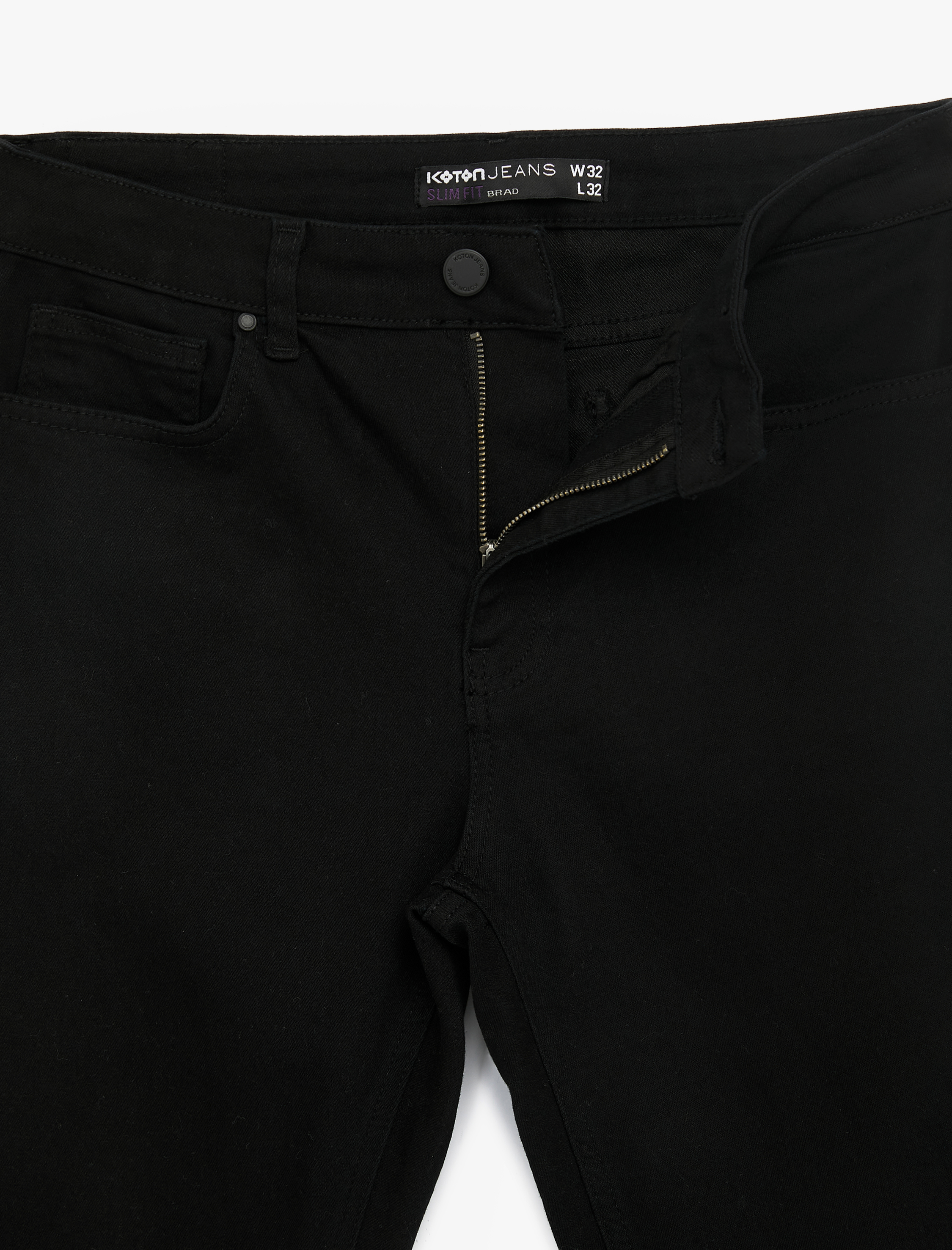   Pamuklu Normal Bel Slim Fit Jean Pantolon - Brad Jean