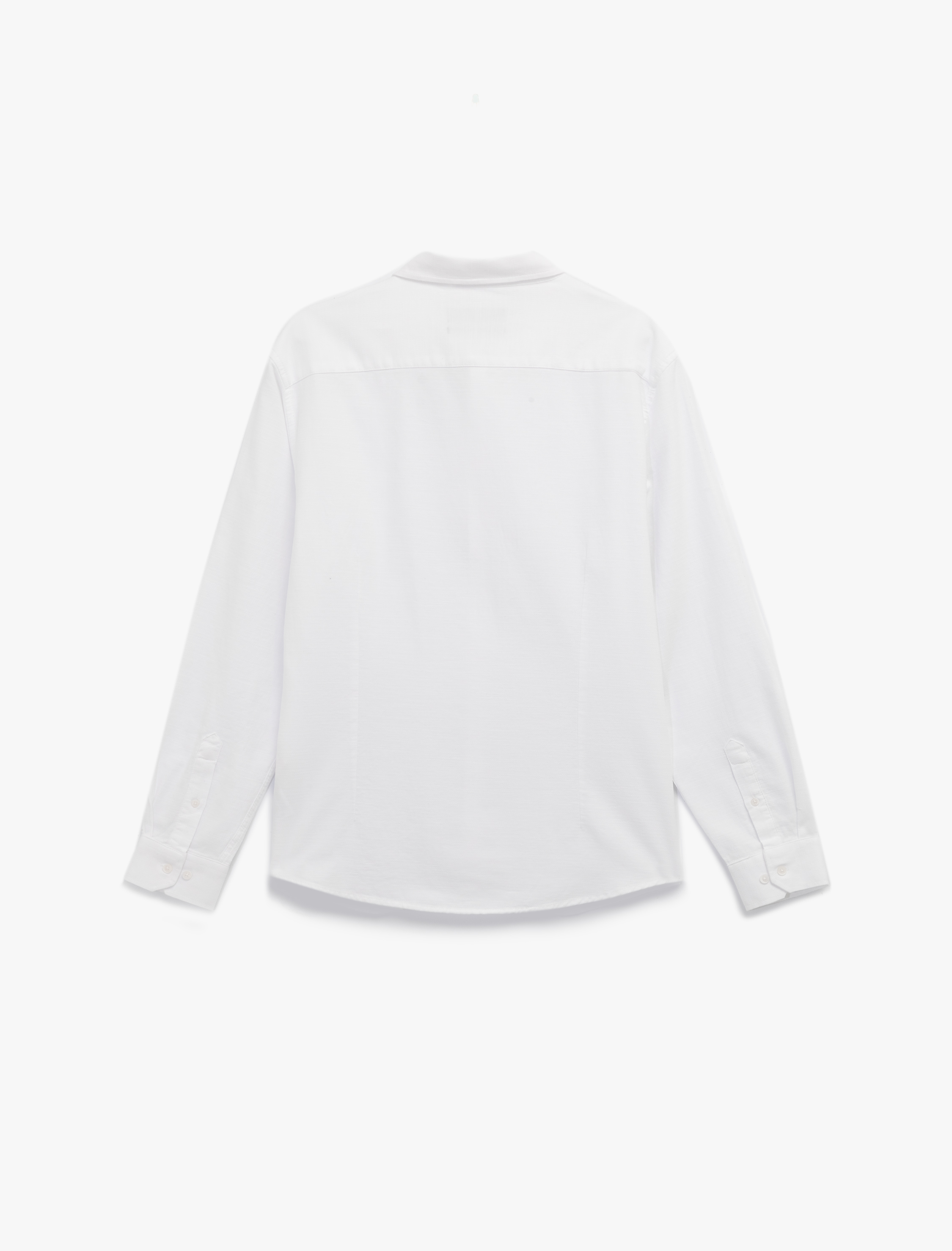   Pamuklu Uzun Kollu Klasik Yaka Slim Fit Gömlek