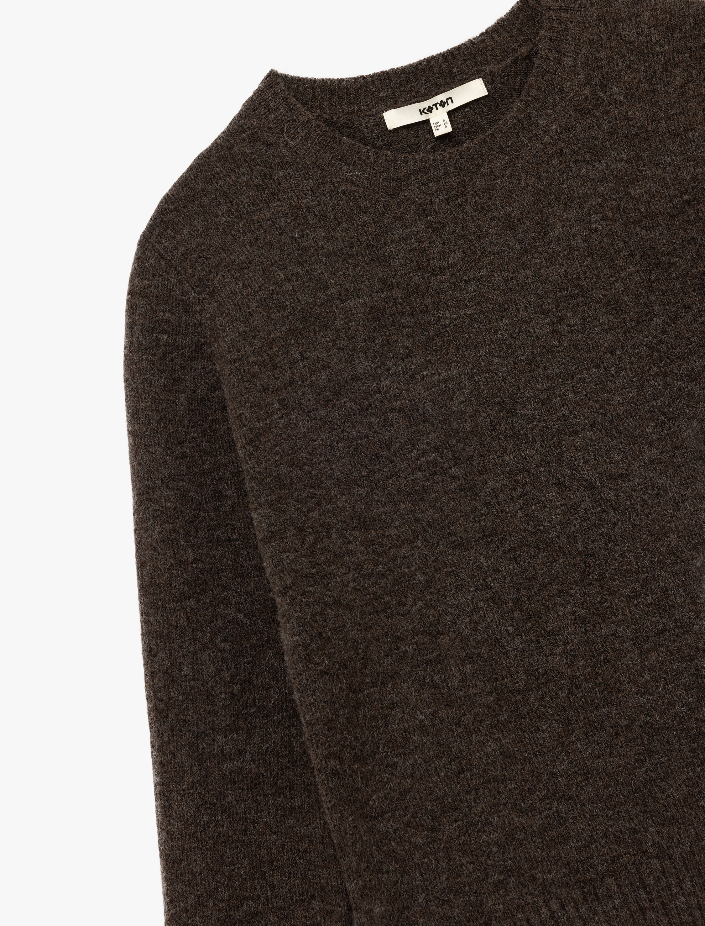   Uzun Kollu Bisiklet Yaka Triko Kazak