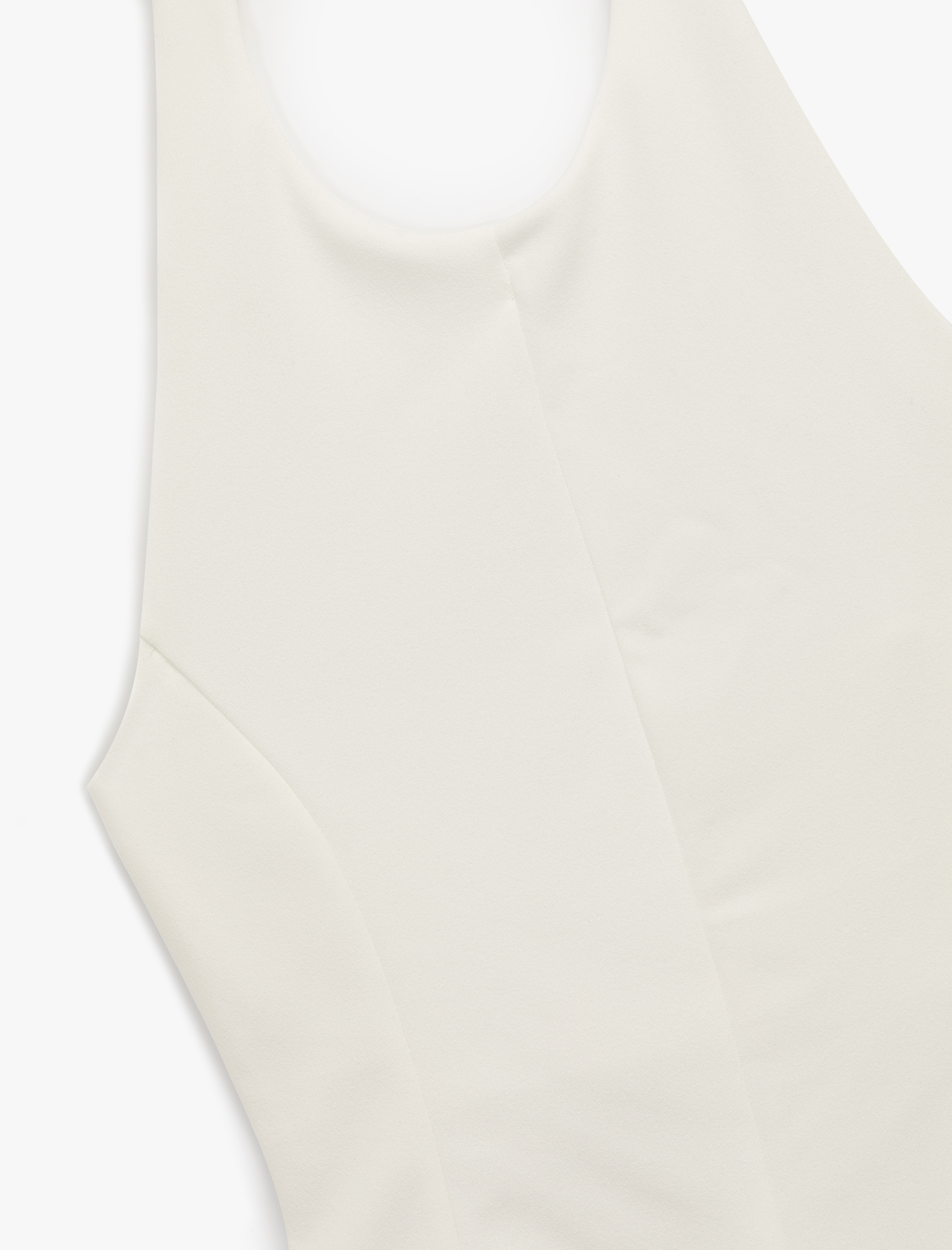   Halter Yaka Kolsuz Krep Peplum Bluz