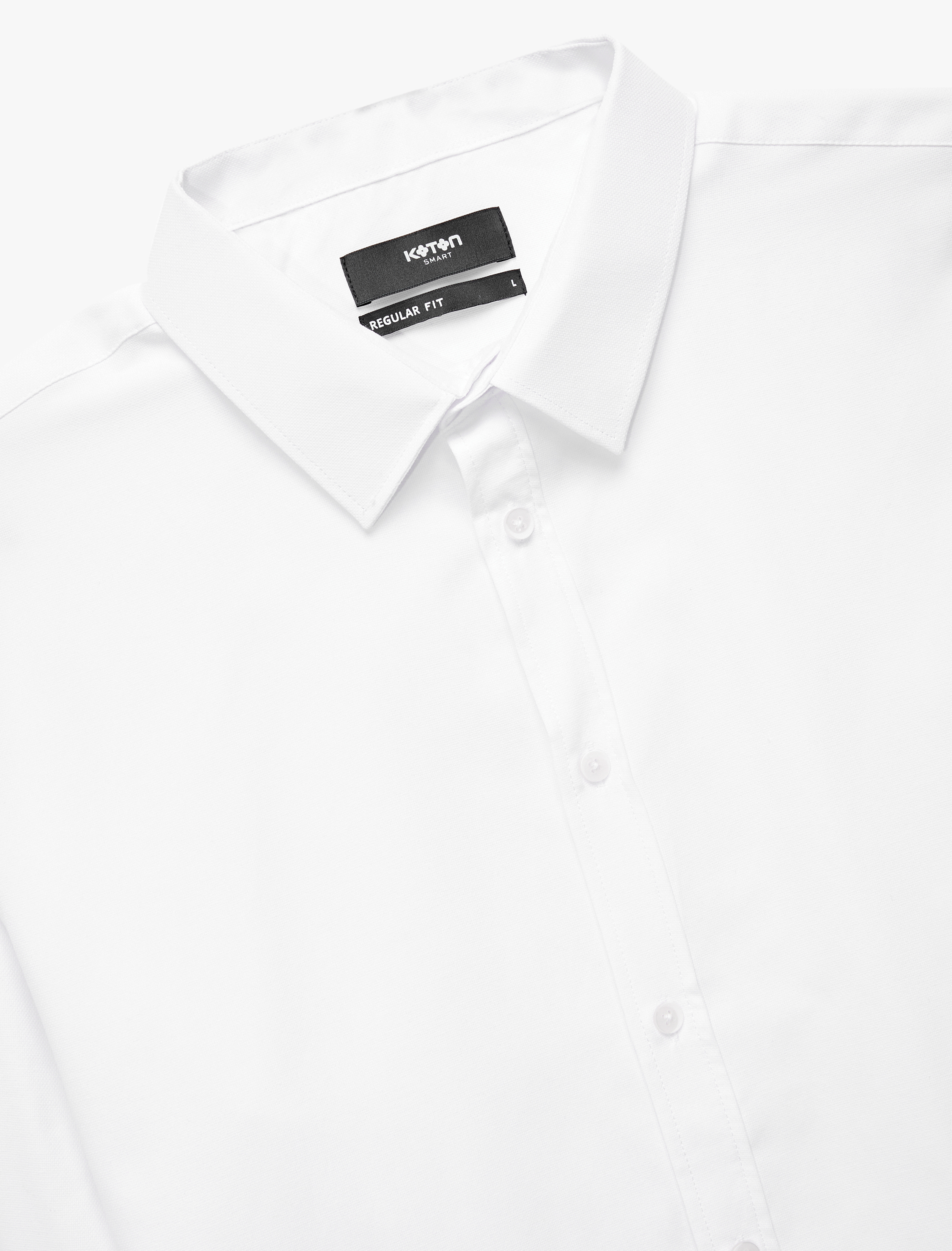   Regular Fit Klasik Yaka Uzun Kollu Oxford Gömlek