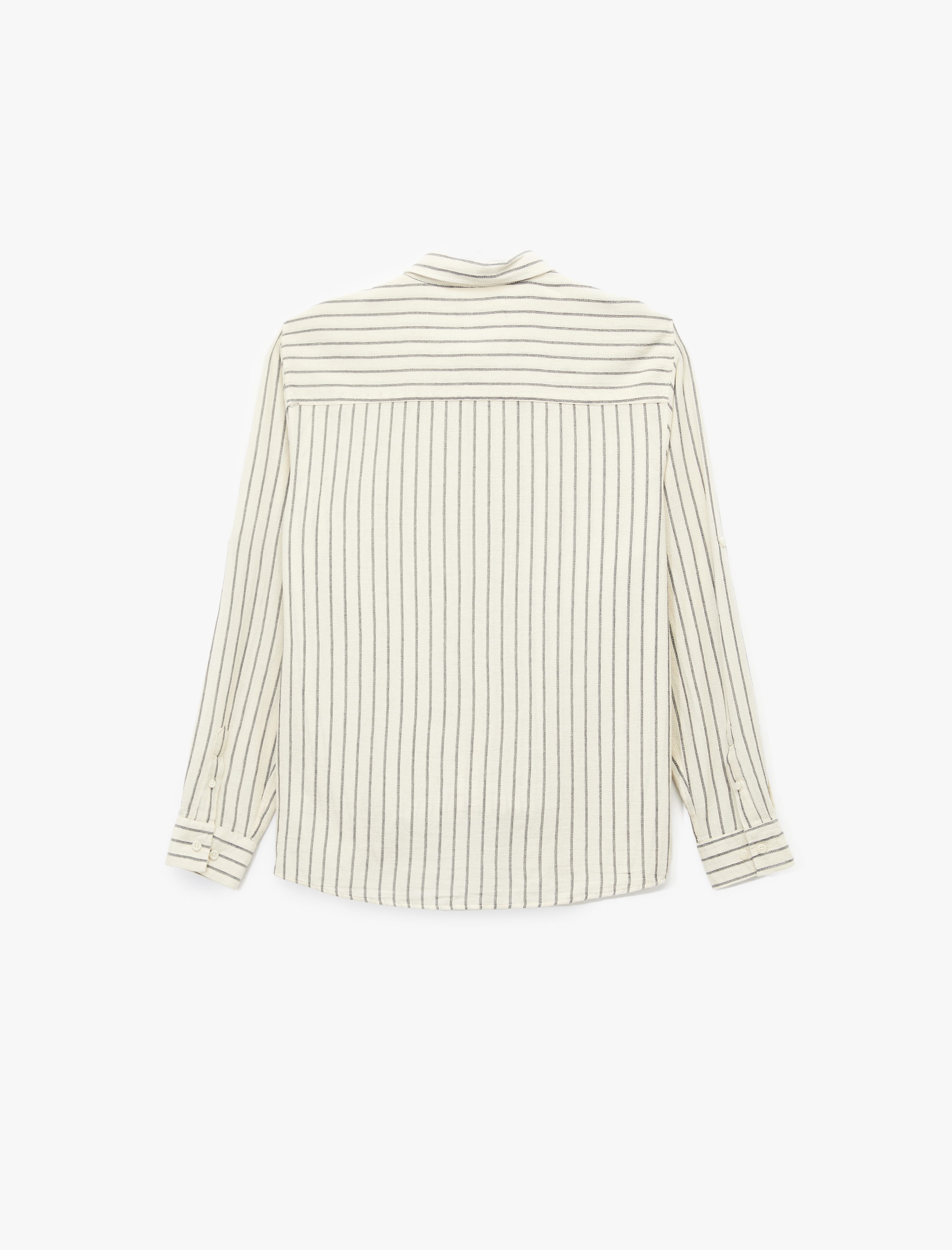   Regular Fit Pamuklu Klasik Yaka Uzun Kollu Gömlek