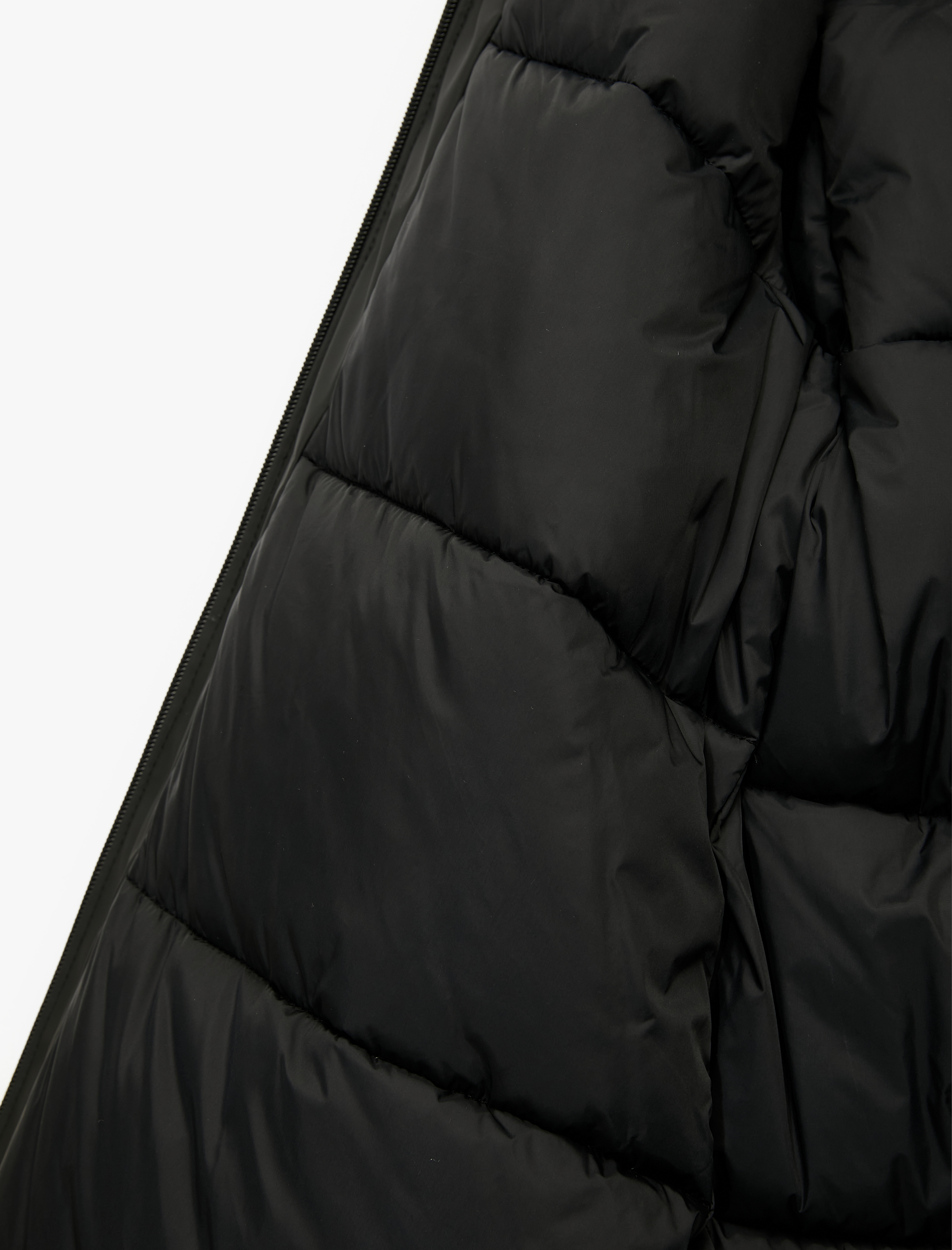   Kapüşonlu Su İtici Uzun Kollu Fermuarlı Cep Detaylı Anorak Mont