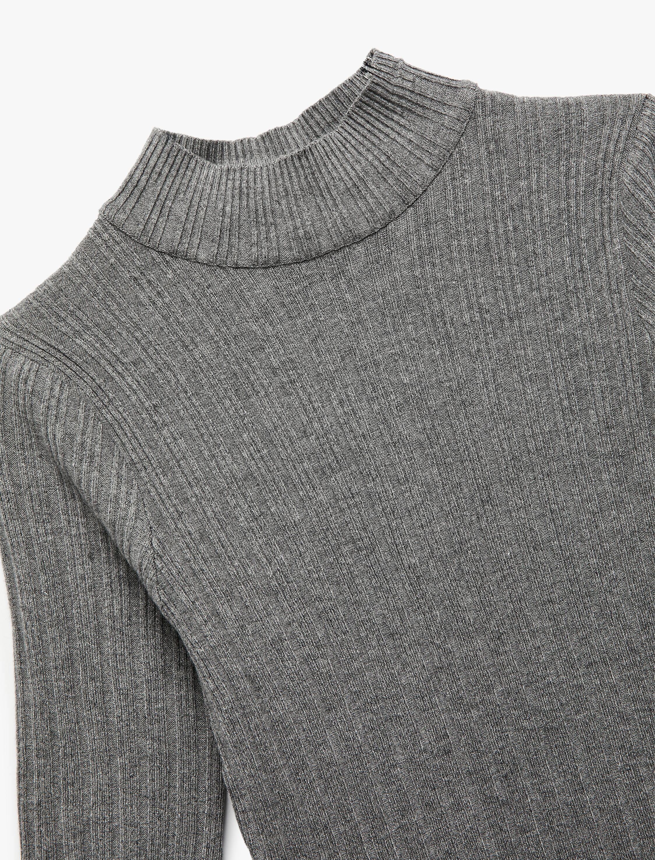   Kısa Kollu Balıkçı Yaka Triko Kazak