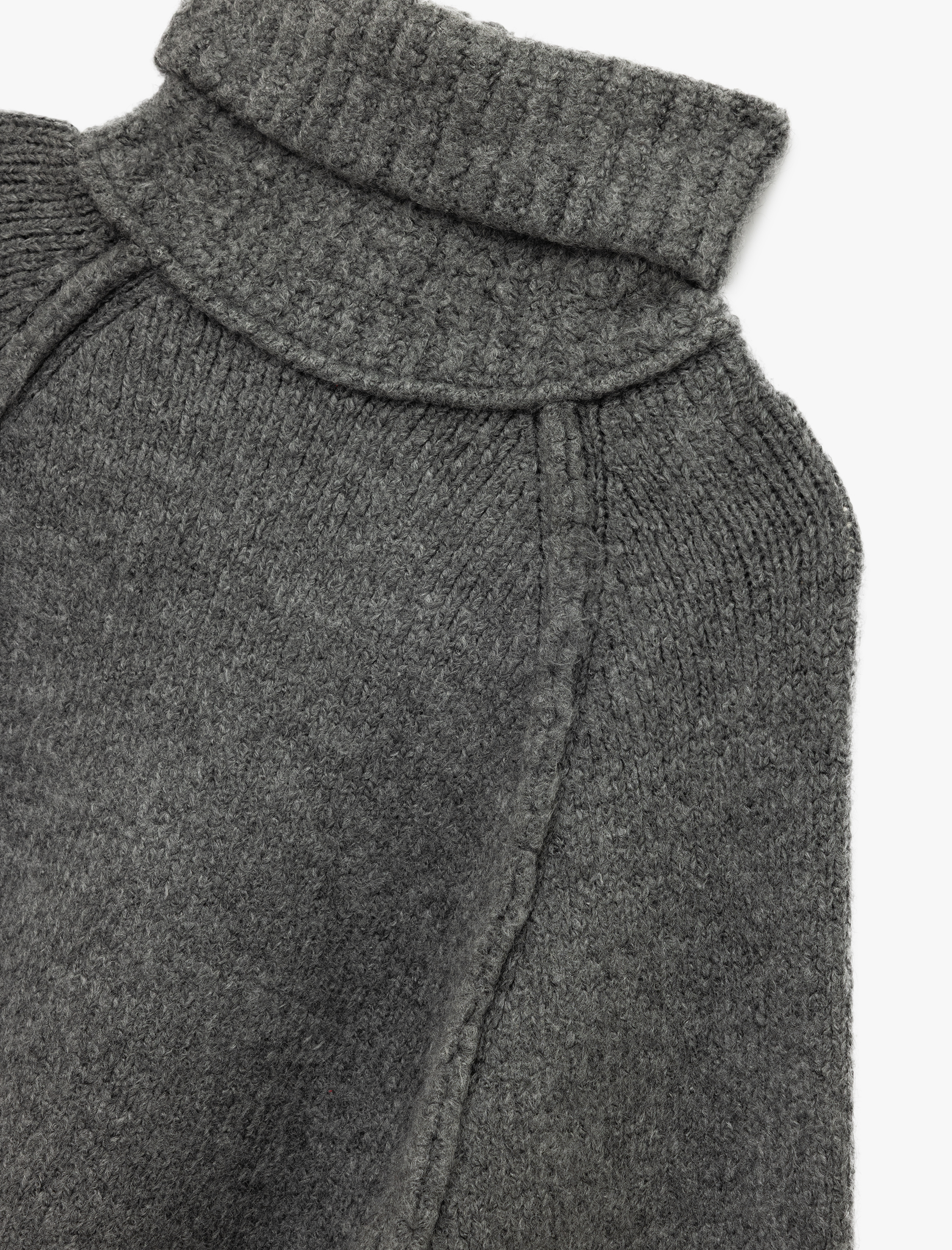   Balıkçı Yaka Uzun Kollu Triko Kazak