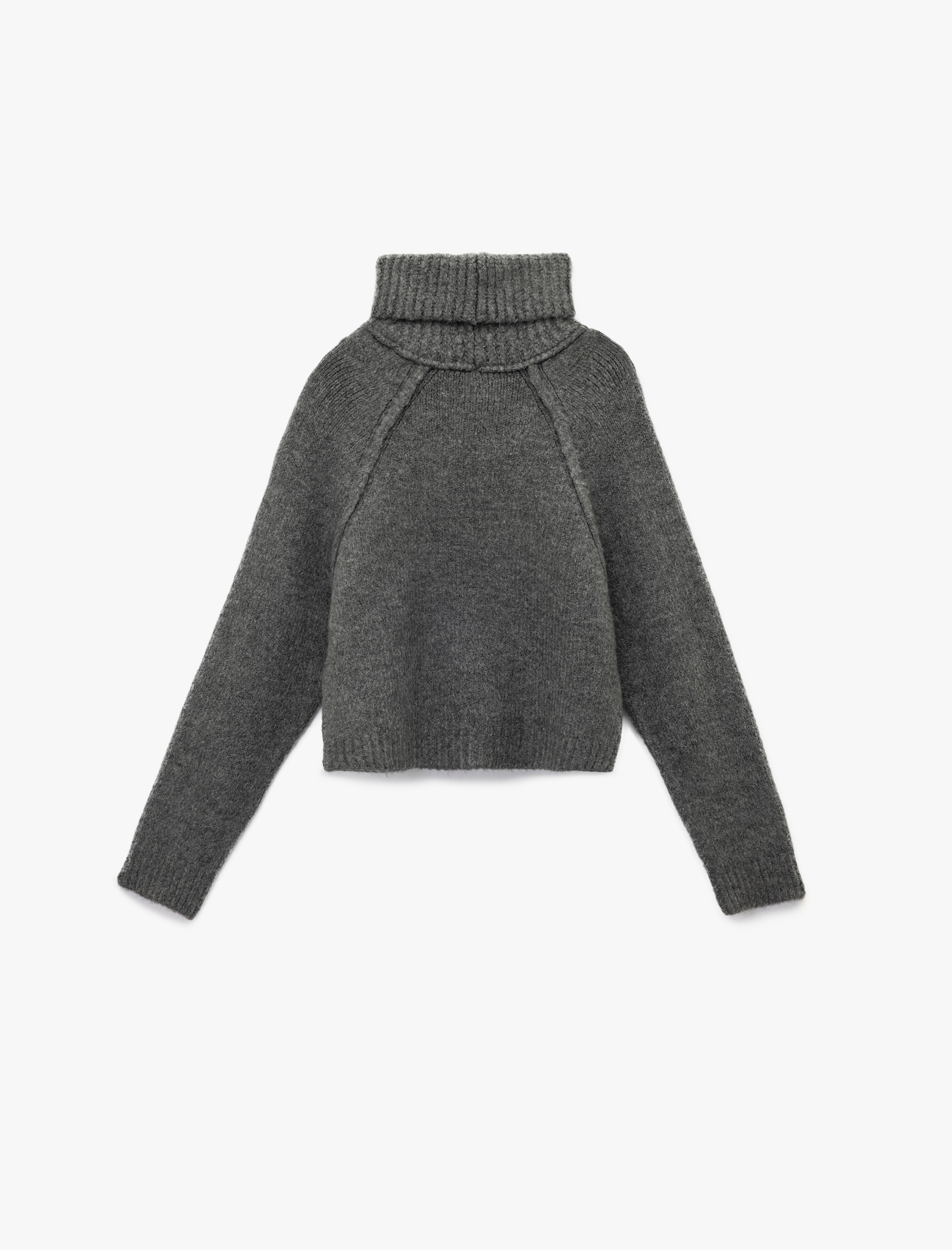   Balıkçı Yaka Uzun Kollu Triko Kazak