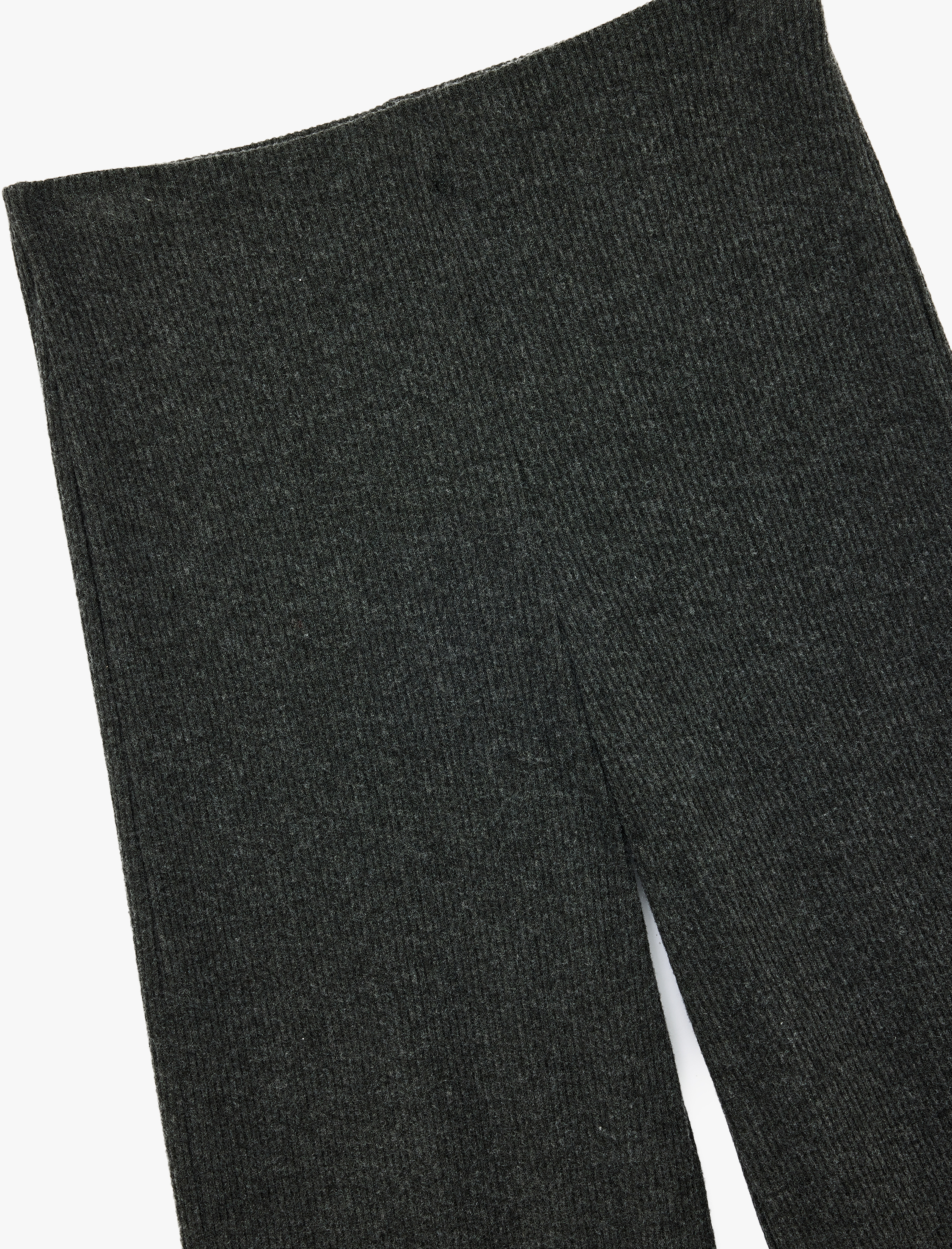   Kaşkorse Rahat Kalıp Ribanalı Geniş Paça Pantolon