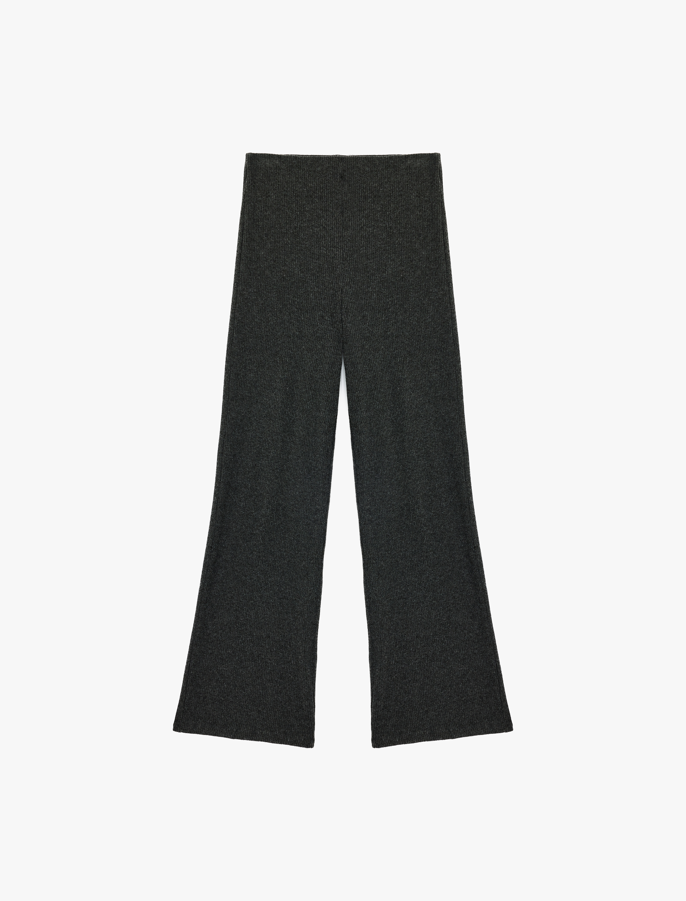   Kaşkorse Rahat Kalıp Ribanalı Geniş Paça Pantolon