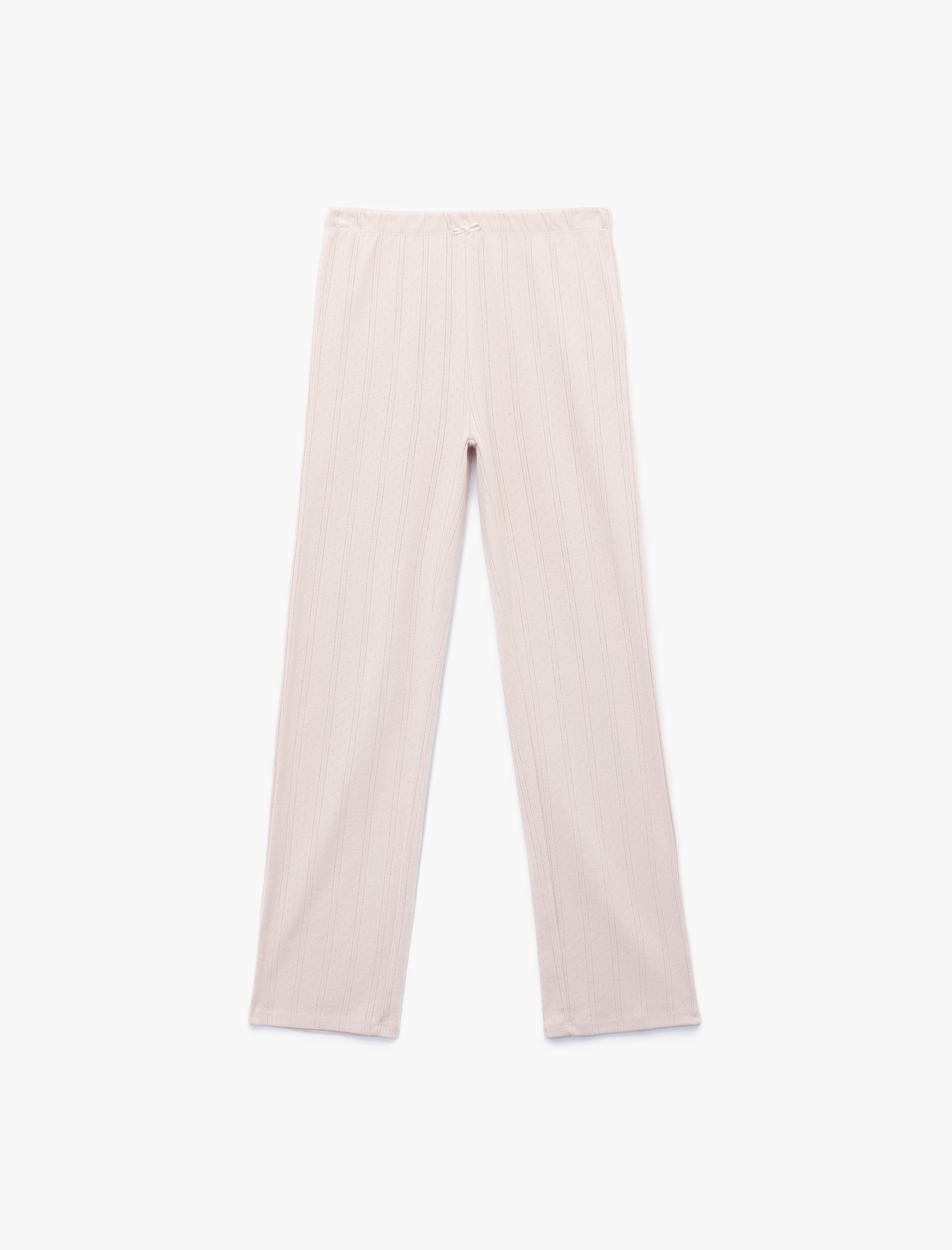 Pamuklu Rahat Kalıp Uzun Pijama Altı