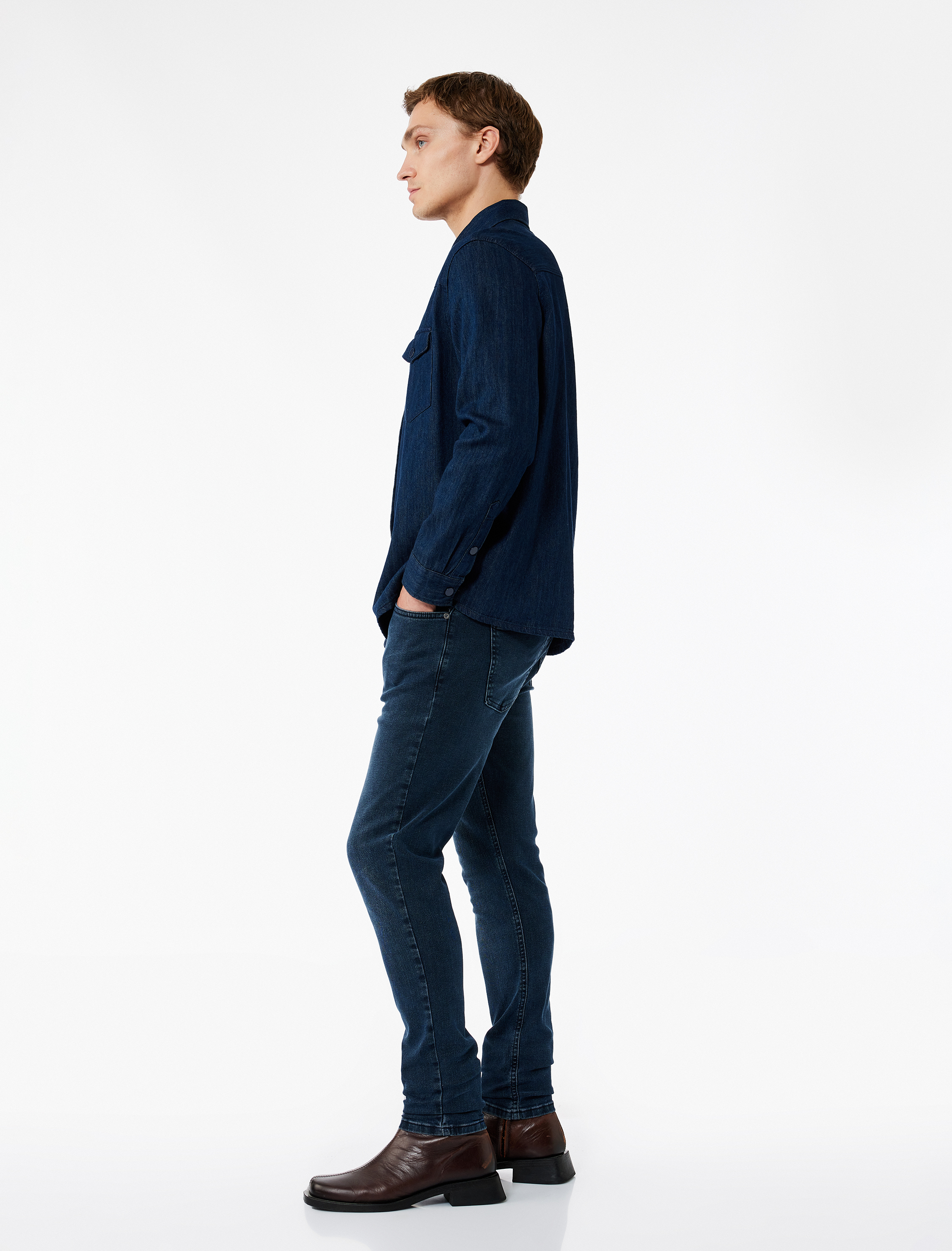   Normal Bel Skinny Fit Jean Pantolon - Michael Jean