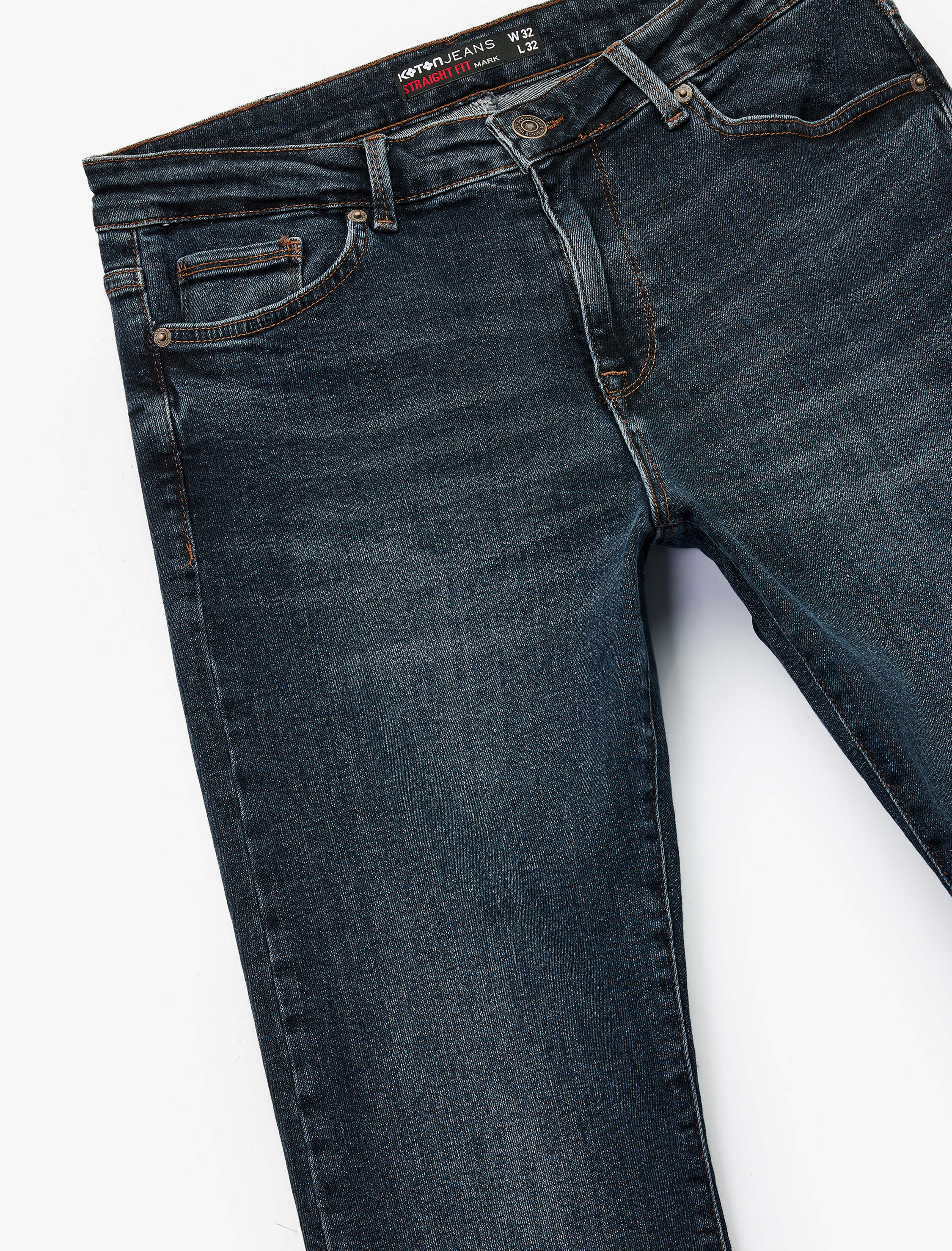   Normal Bel Straight Fit Jean Pantolon - Mark Jean