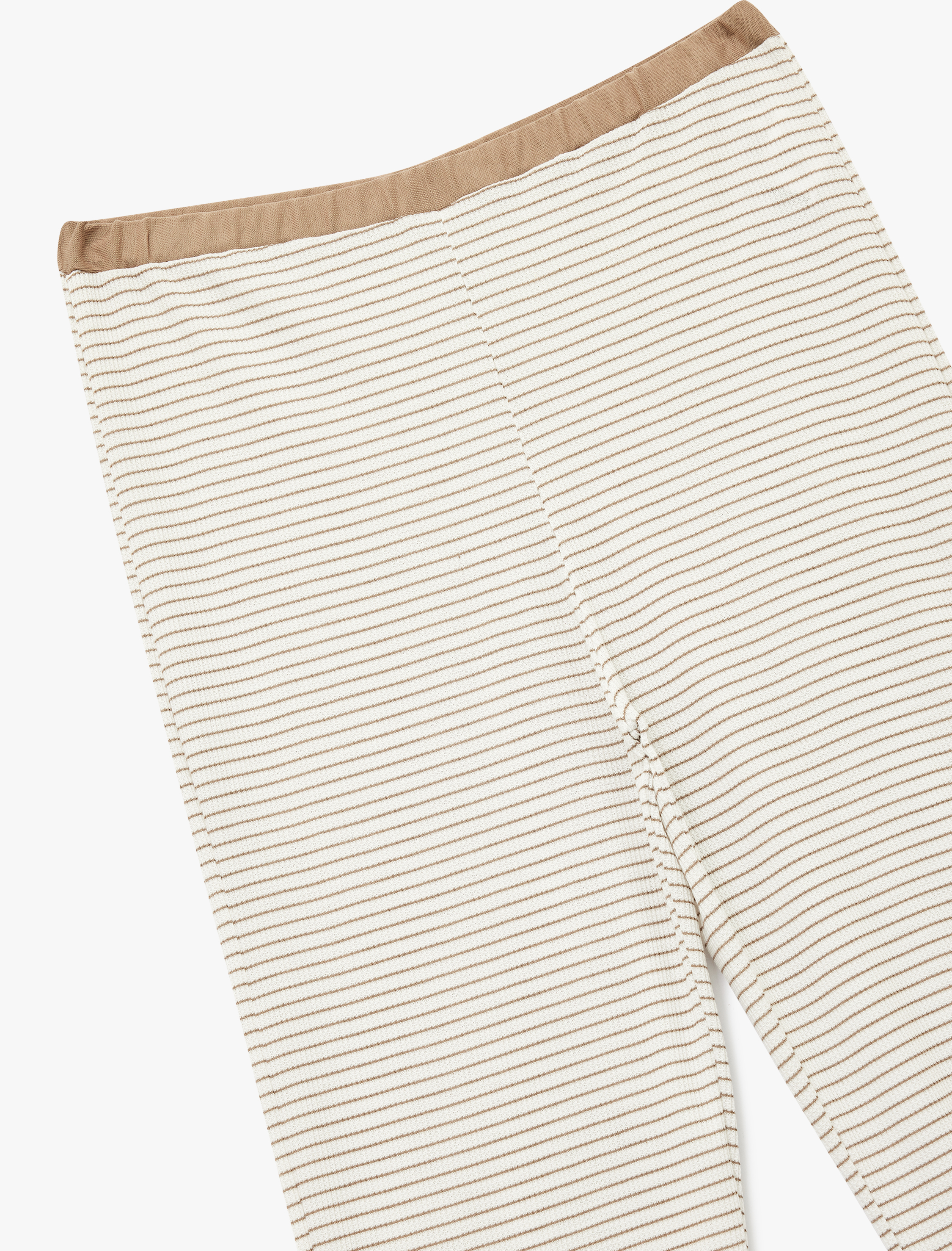   Çizgili Uzun Bol Paça Pijama Altı