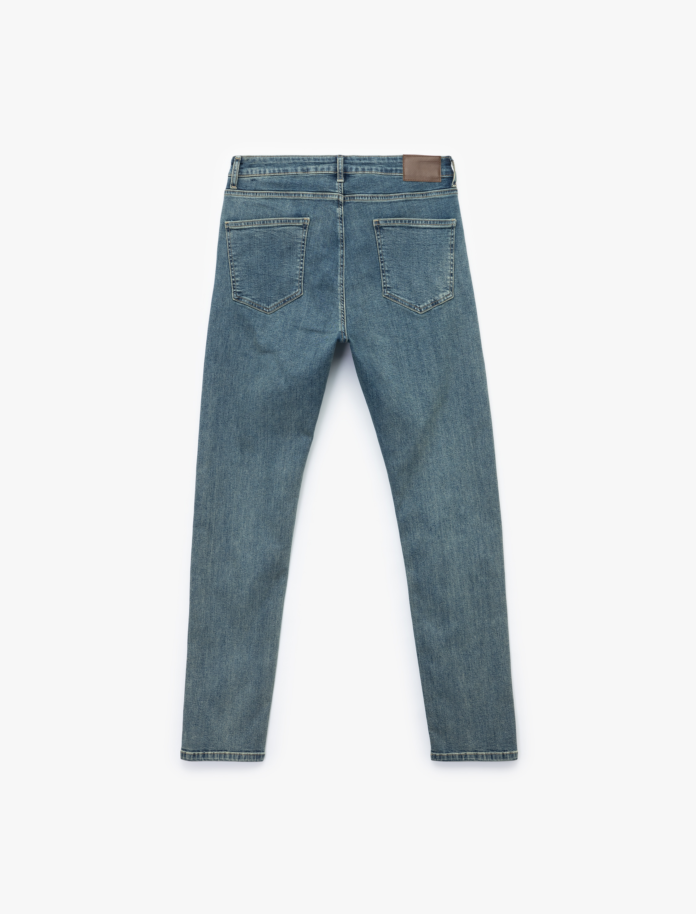   Pamuklu Normal Bel Slim Fit Jean Pantolon - Brad Jean