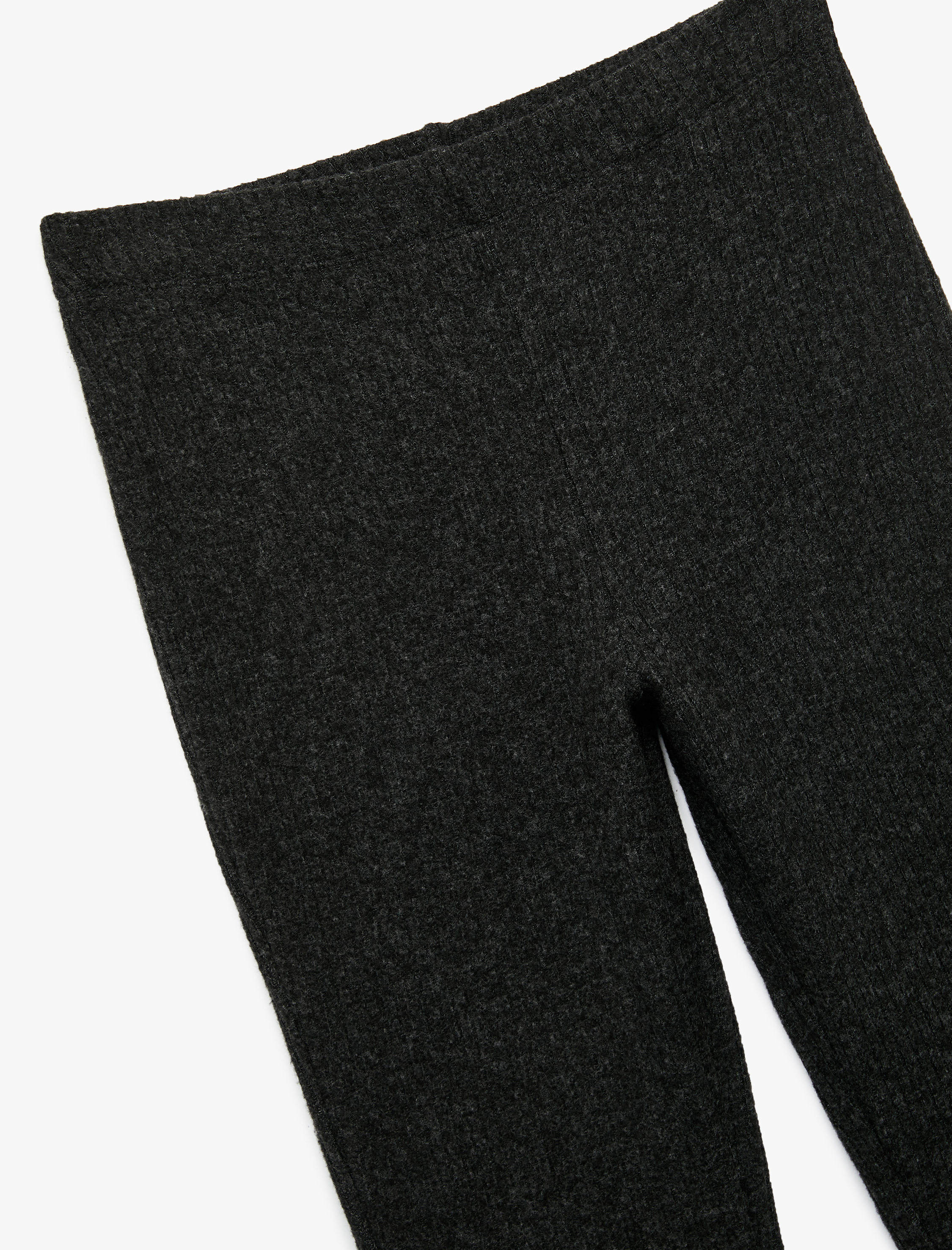   Kaşkorse Kumaş Viskon Karışımlı İspanyol Paça Yüksek Bel Pantolon