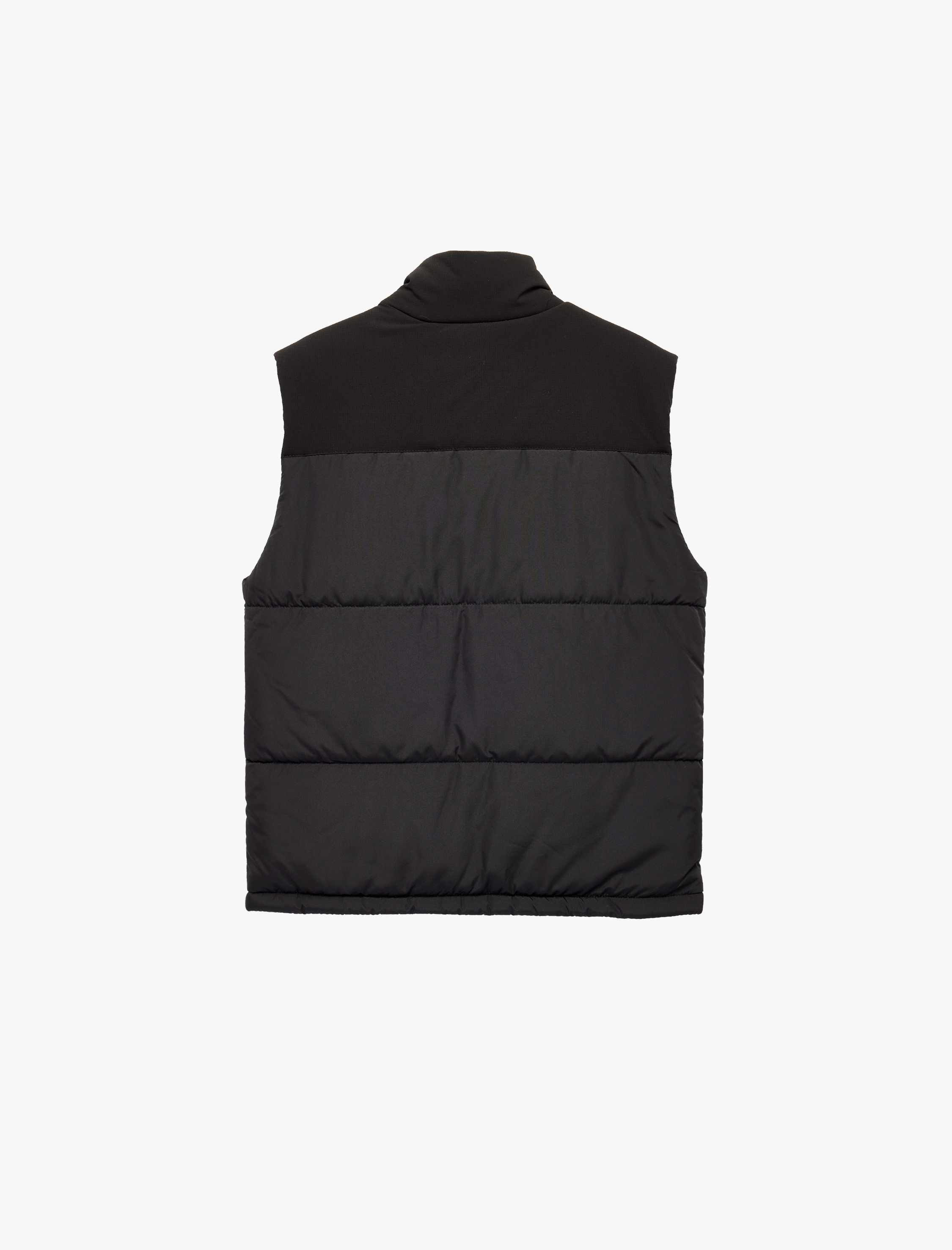   Fermuarlı Cep Detaylı Slim Fit Dik Yaka Kolsuz Şişme Yelek