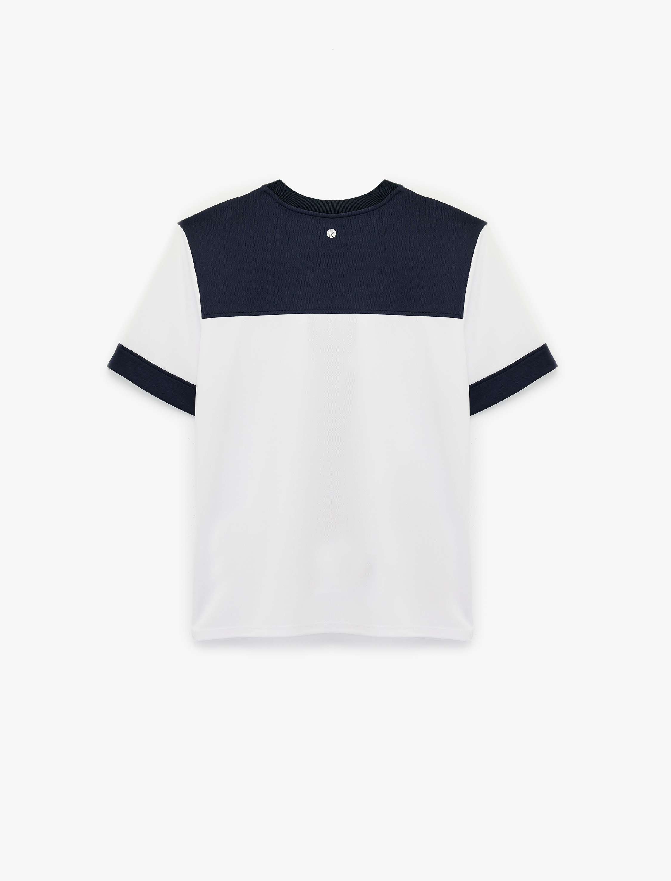   Kısa Kollu Bisiklet Yaka Baskılı Oversize Spor Tişört