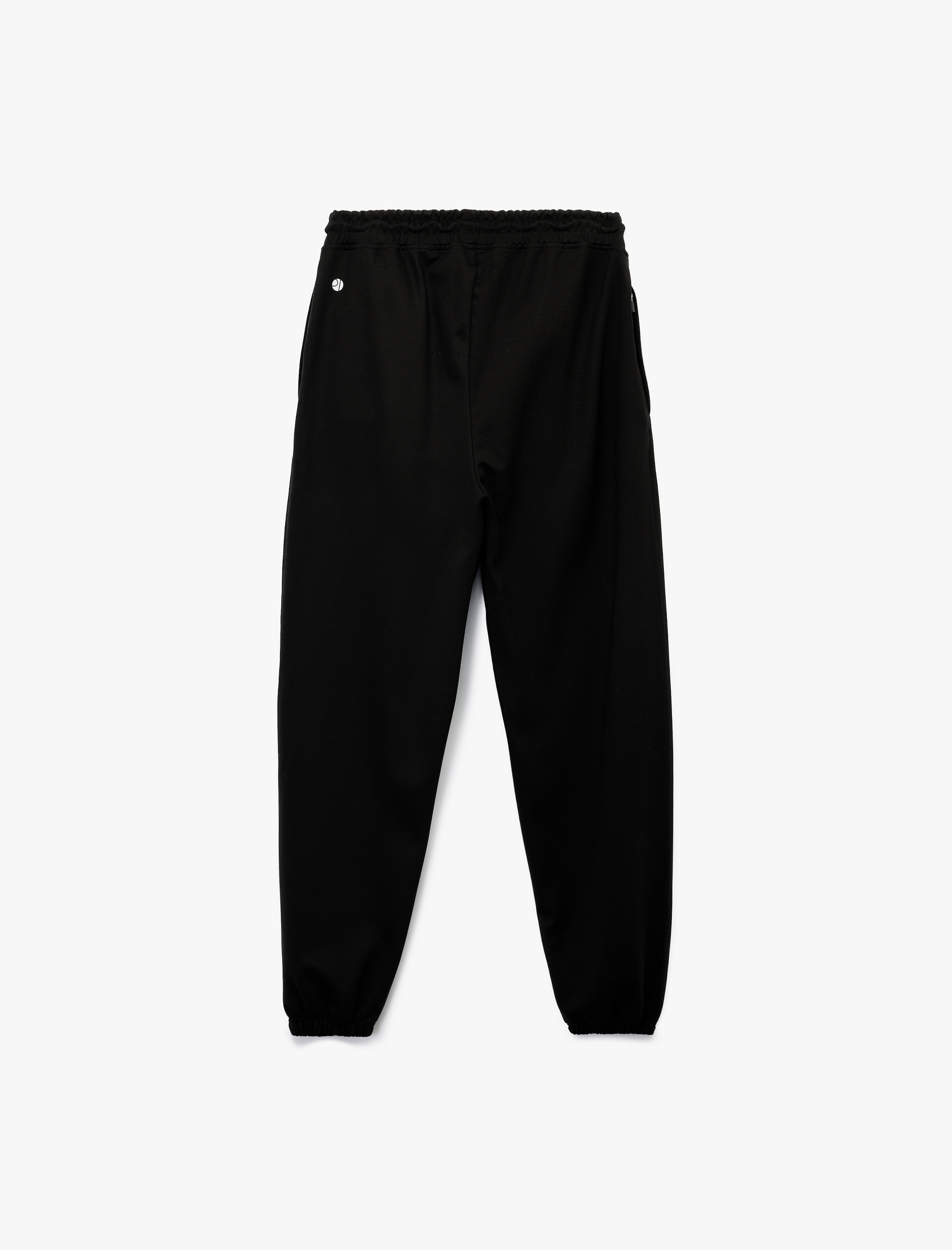 Rahat Kesim Fermuarlı Cep Detaylı Beli Bağcıklı Viskon Jogger Spor Eşofman Altı