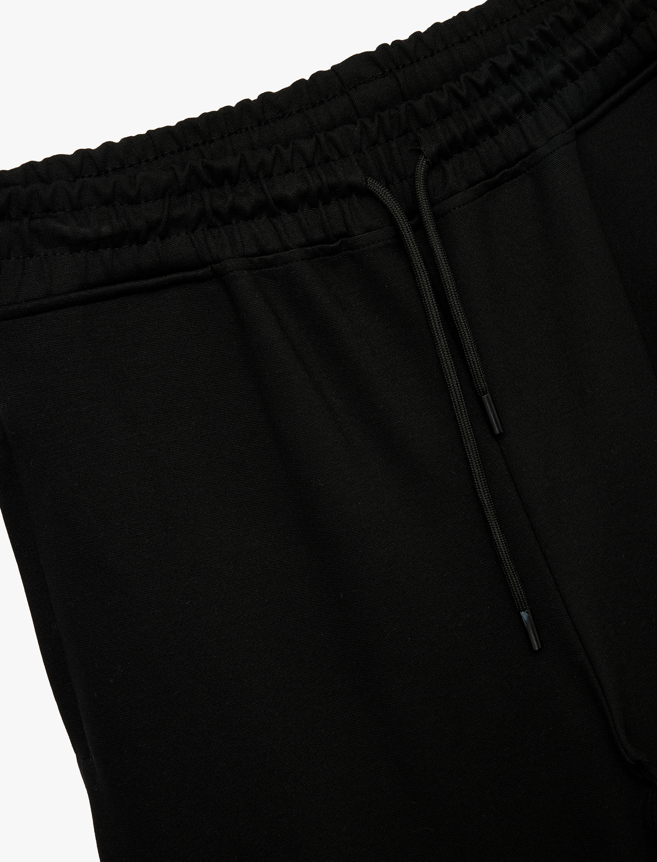 Rahat Kesim Fermuarlı Cep Detaylı Beli Bağcıklı Viskon Jogger Spor Eşofman Altı