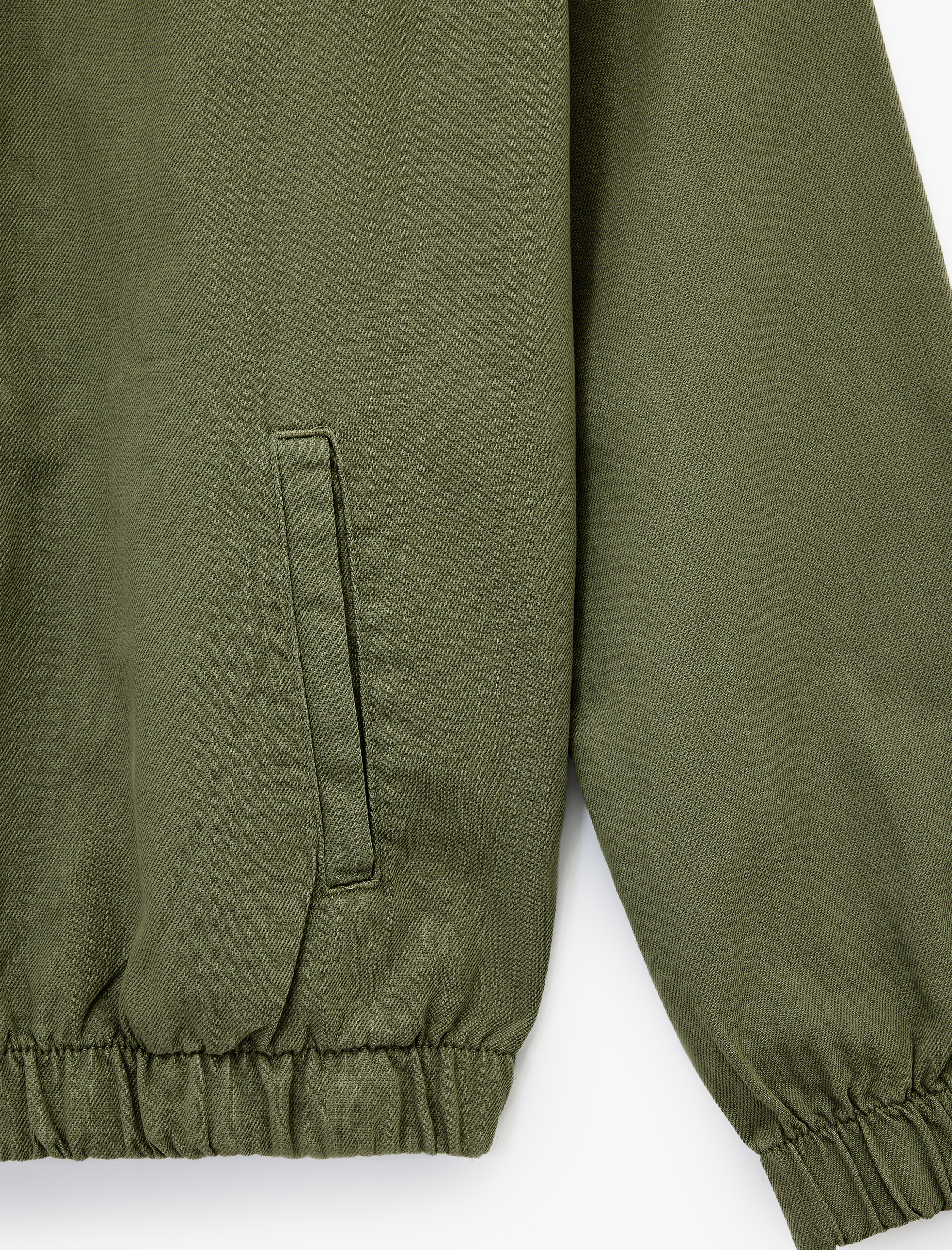   Pamuklu Cepli Uzun Kollu Fermuarlı Oversize Kapşonlu Jean Ceket