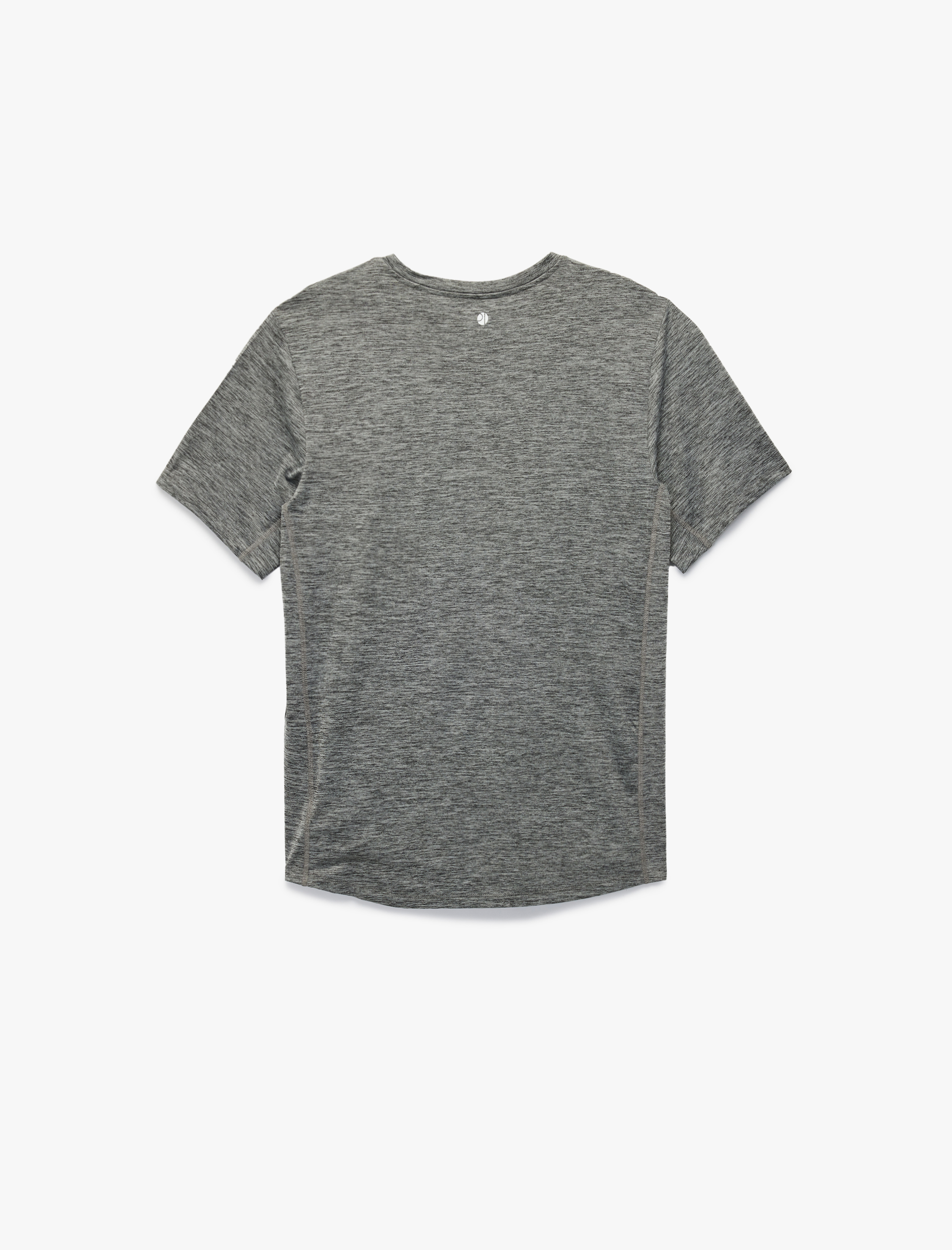   Regular Fit Kısa Kollu Dikiş Detaylı Desenli Bisiklet Yaka Spor Tişört