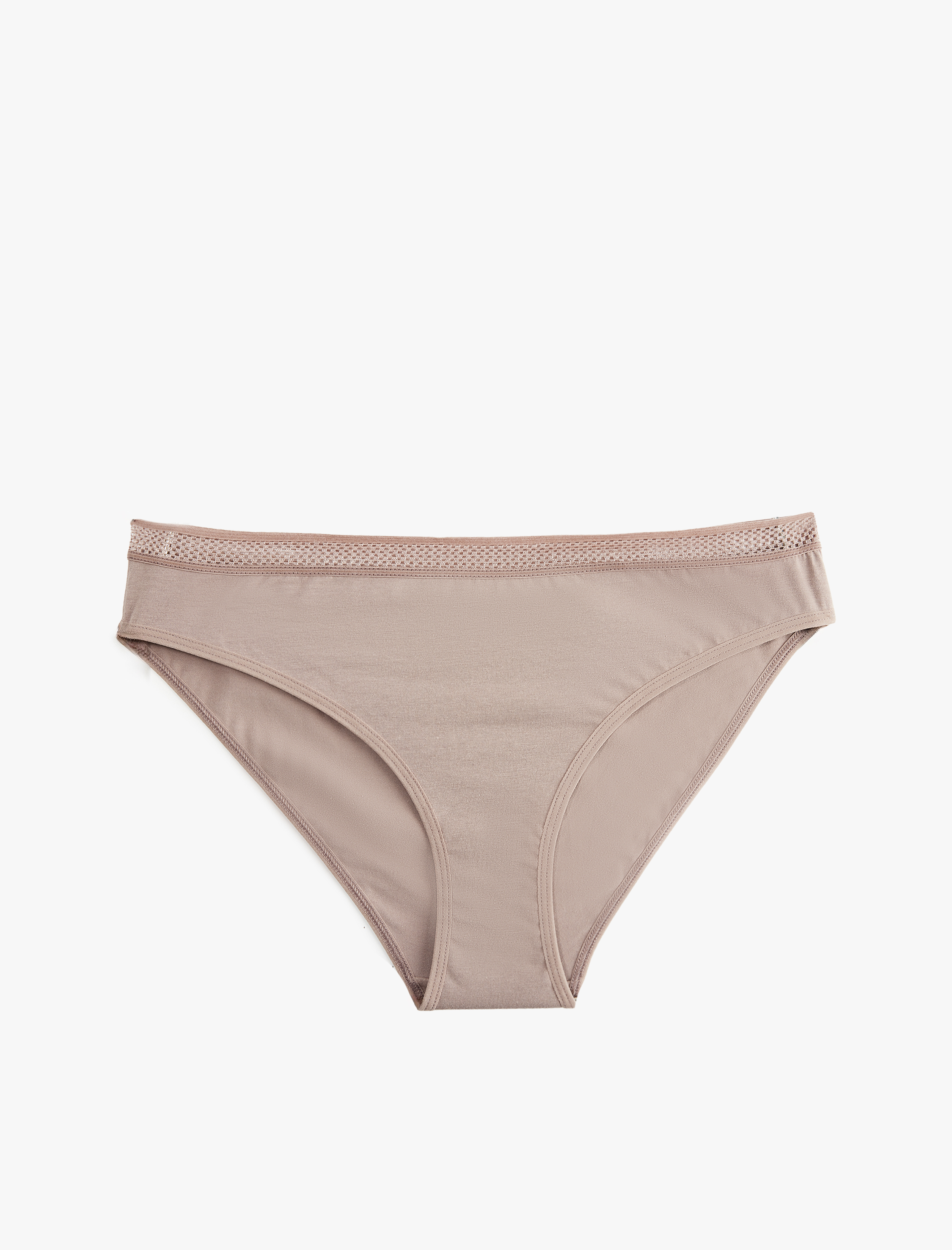 Pamuklu Rahat Kalıp Lastik Detaylı Külot